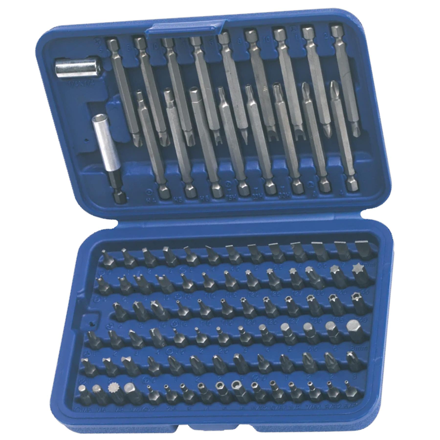 Sealey Power Tool/Security Bit Set 99pc Long & Short