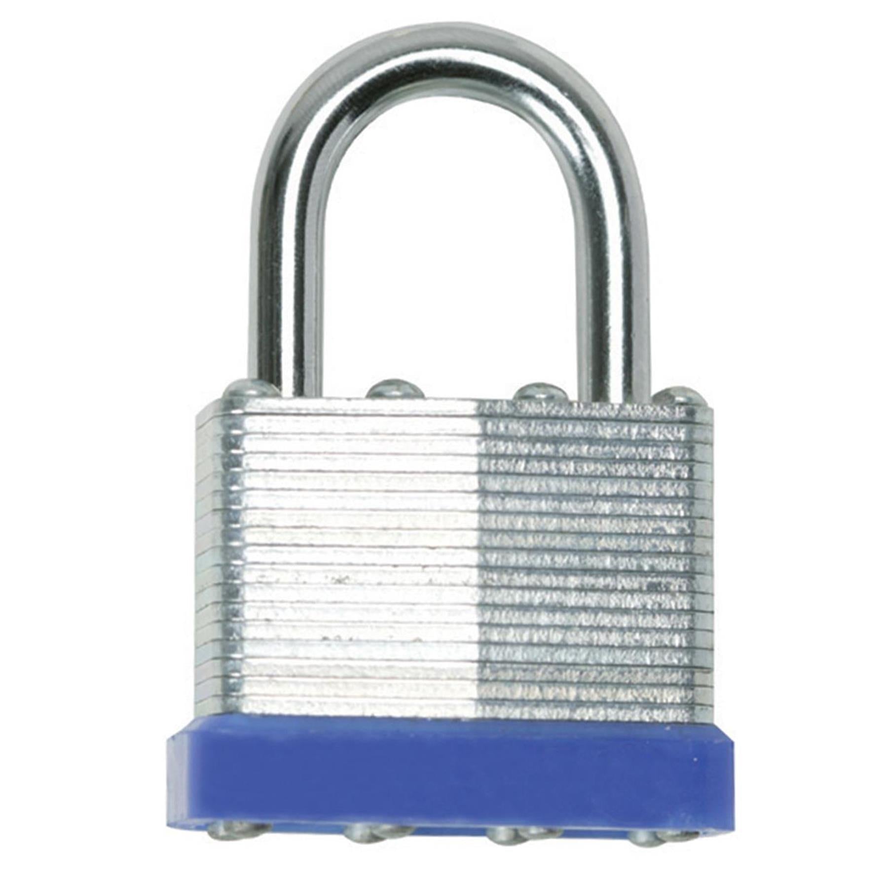 Heavy Duty 40mm Laminated Padlock Home Office Travel Safety Security 3 Keys