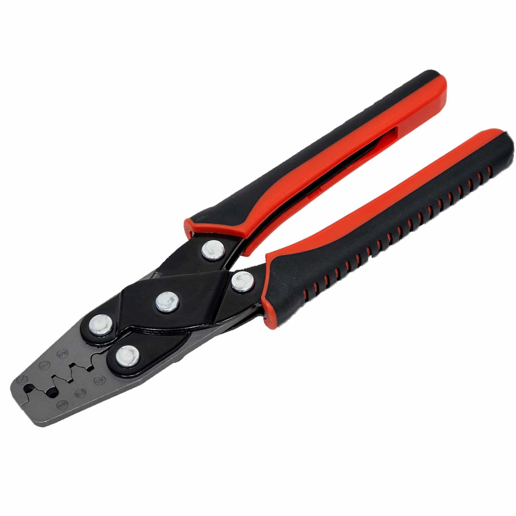 Crimping Tool - Delphi Weather Pack. anti-slip handles and hardened Sealey