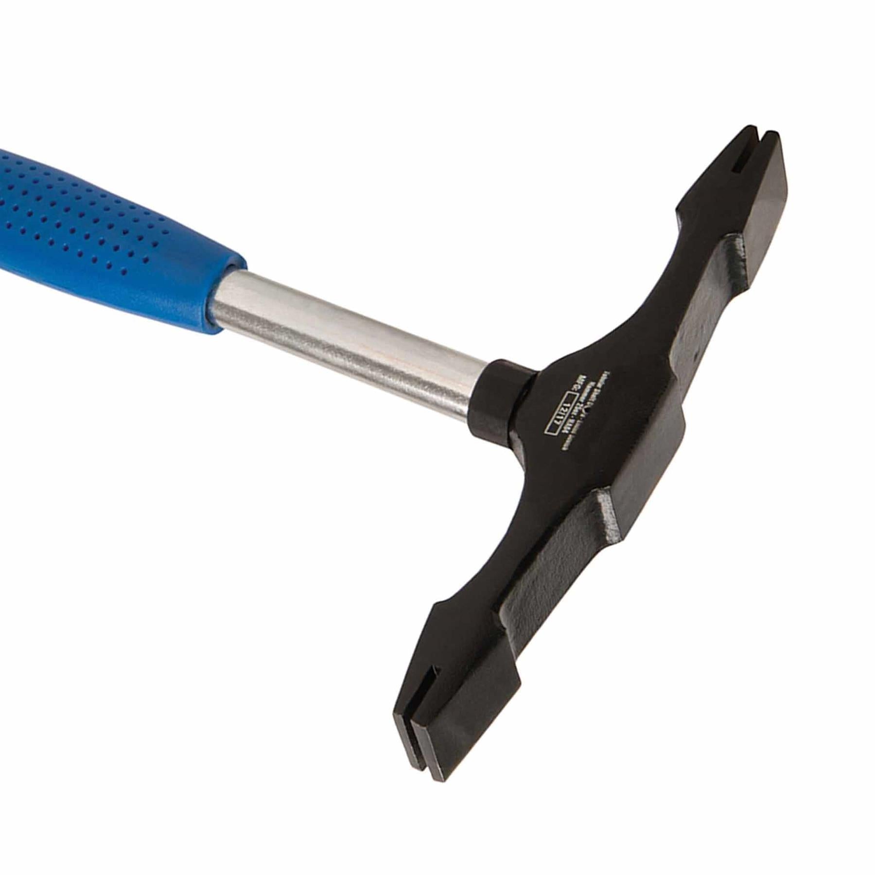 Tubular Shaft Double-Ended Scutch Hammer 25Oz (709G) Forged Powder-Coated Steel