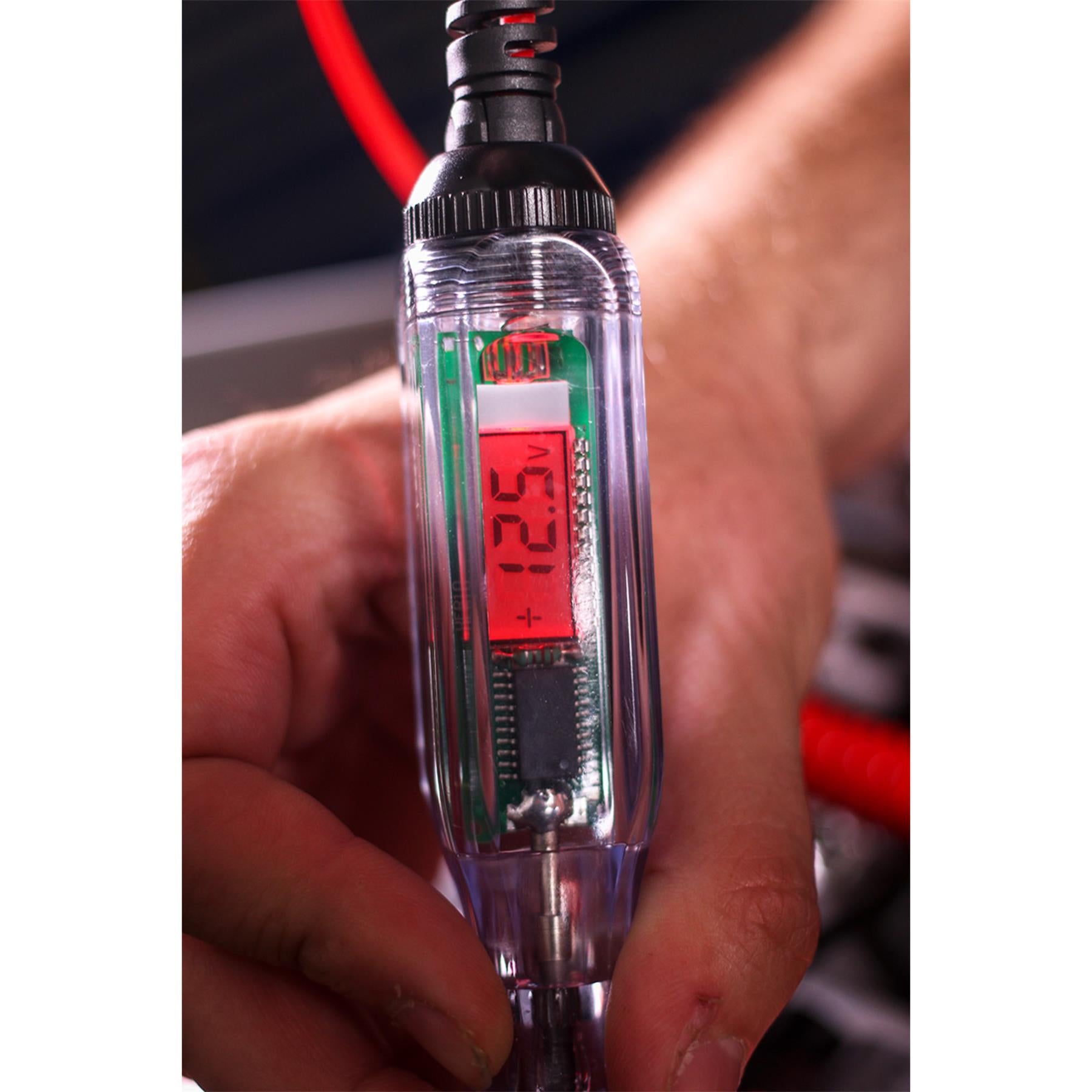 Sealey Integrated Test Light Voltmeter 3-48V Electrics Circuit Tester