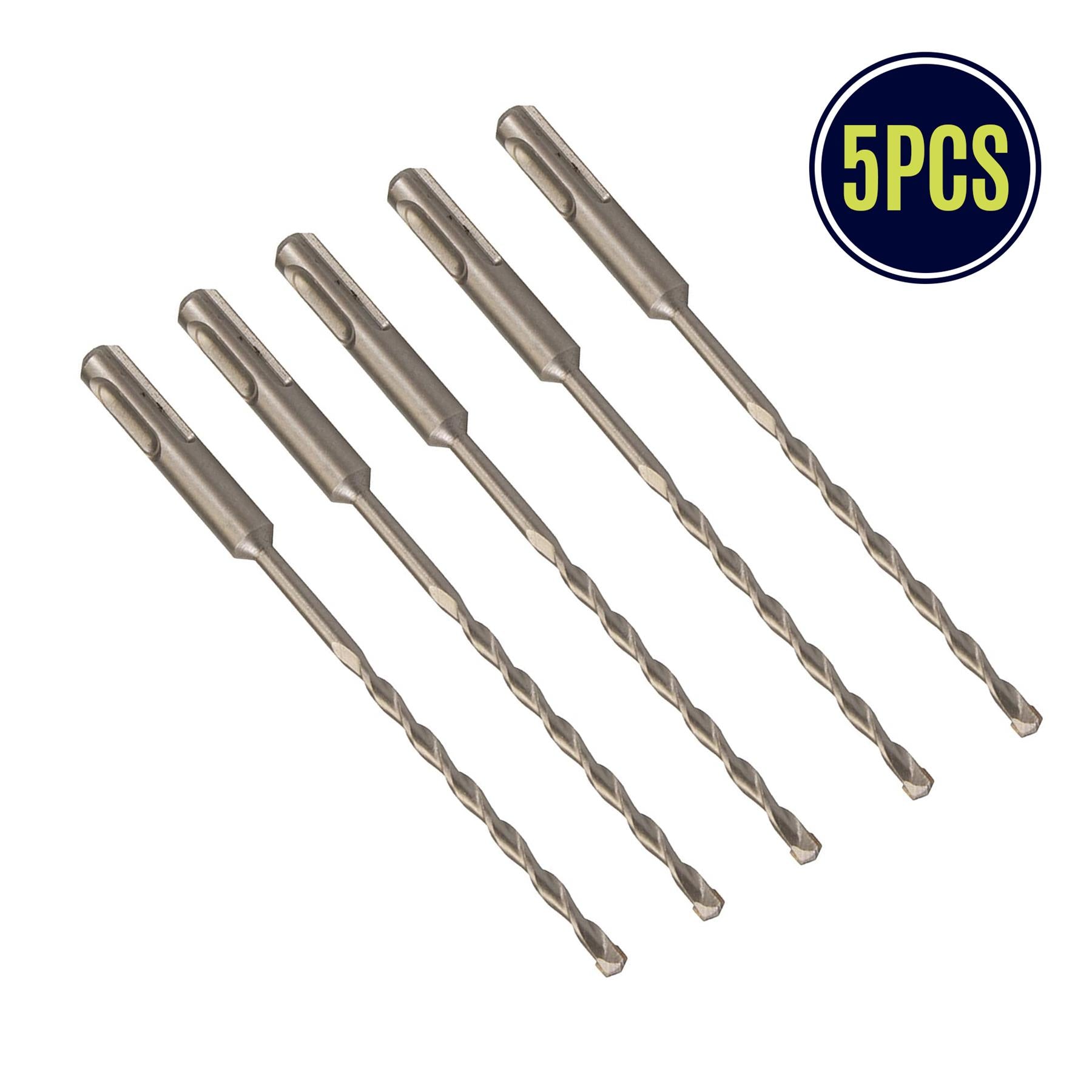 5 x SDS+ PLUS MASONRY DRILL BIT 5.5 x 160mm, TUNGSTEN CARBIDE TIP, FOR STONE CONCRETE BRICK
