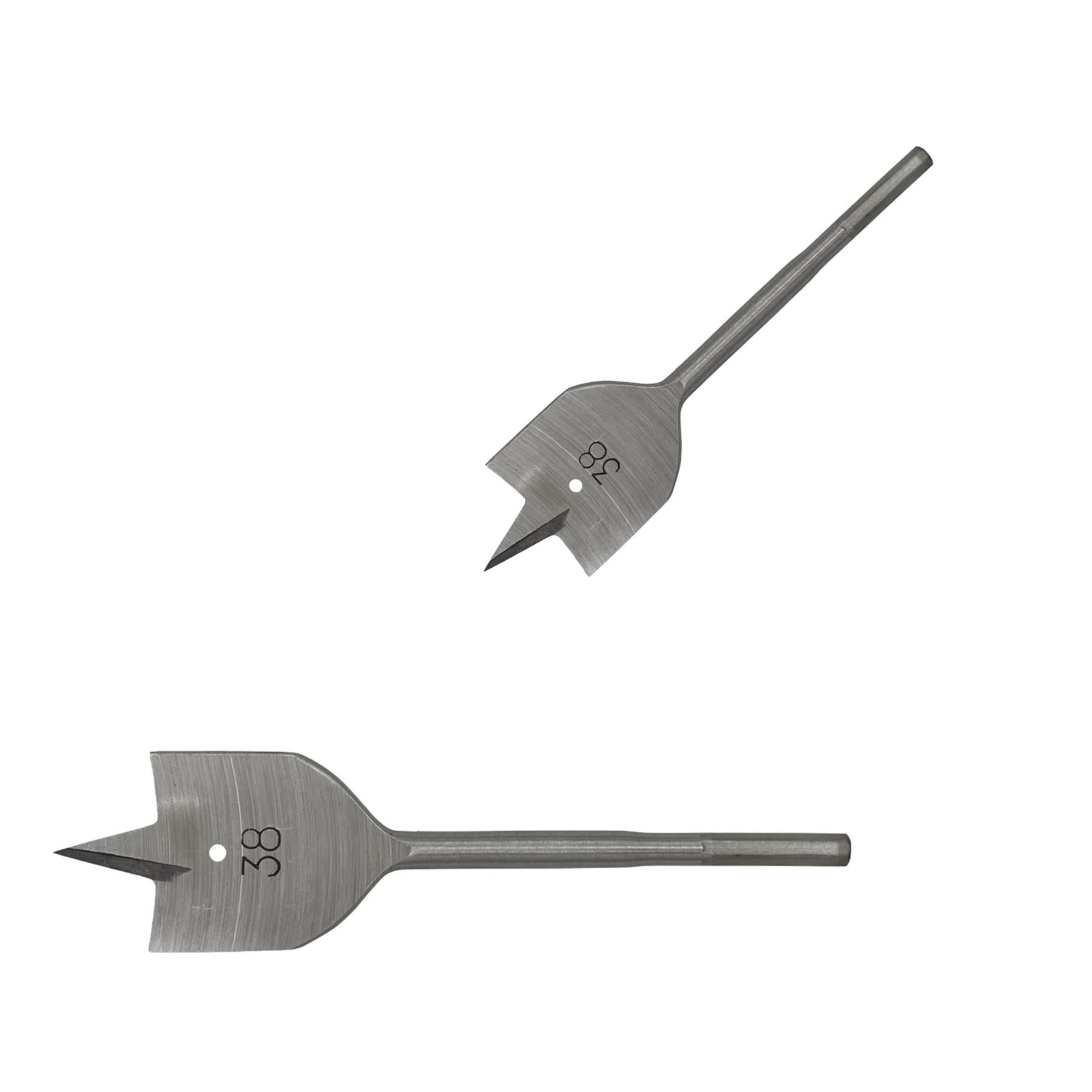 Sealey Flat Wood Bit Ø38mm x 152mm Fully Hardened