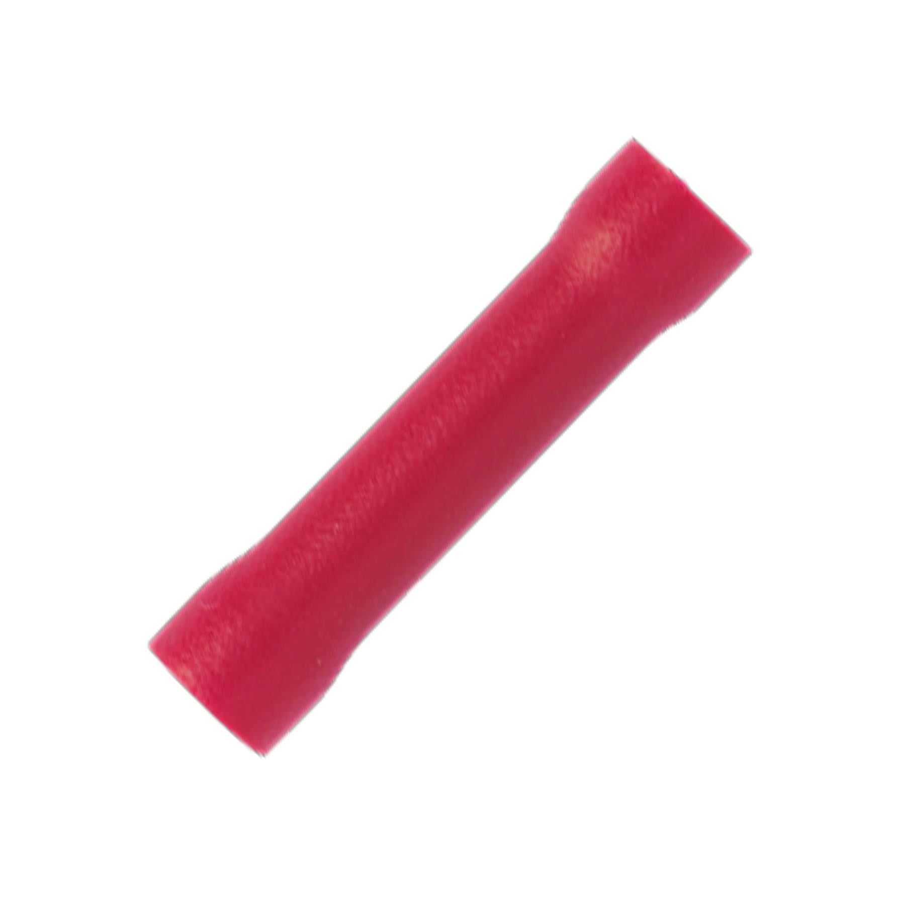 Butt Connector Terminal 3.3mm Red Pack of 100. RT29 Sealey