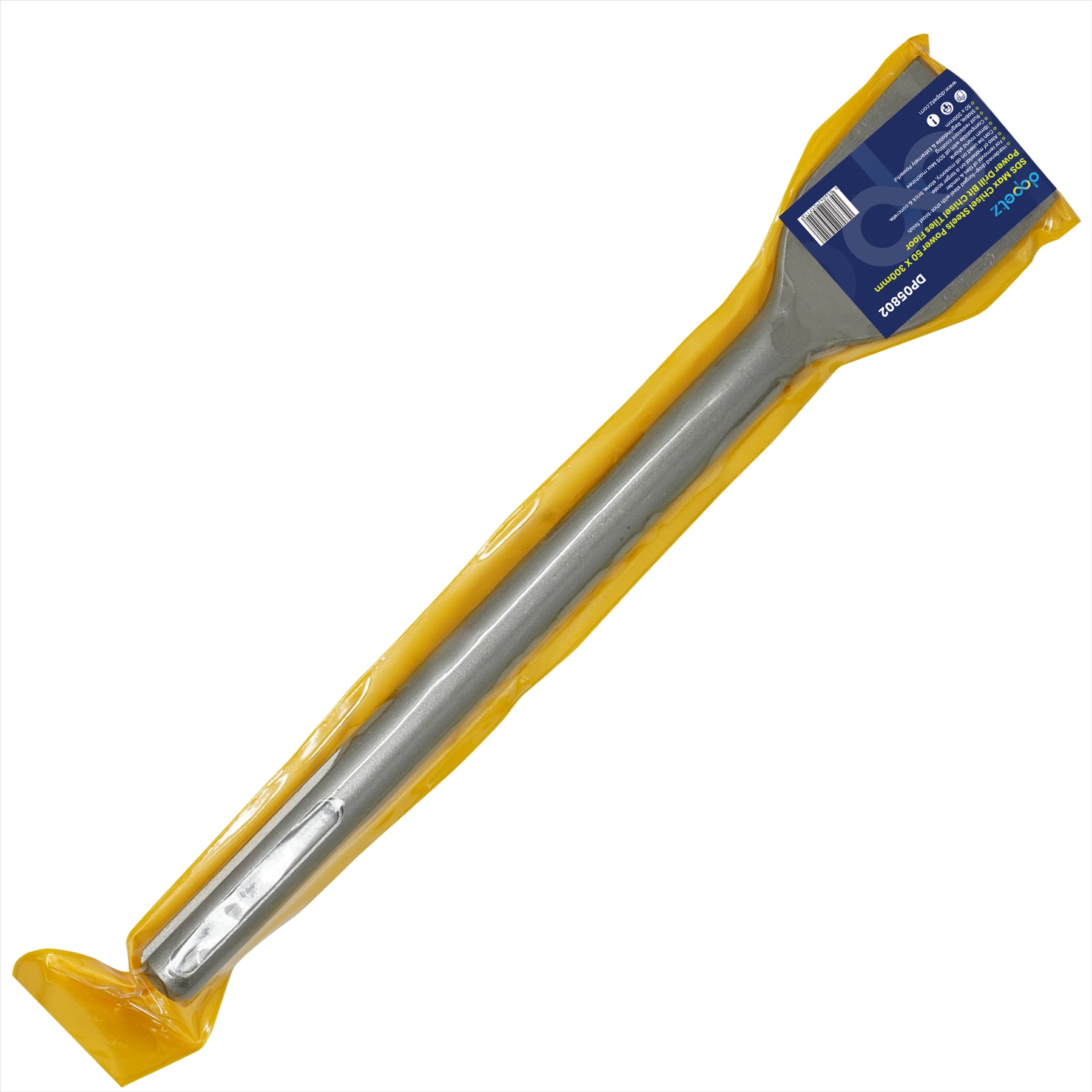 SDS Max Hammer Chisel 50mm x 300mm Bolster Concrete, Brick, Masonry
