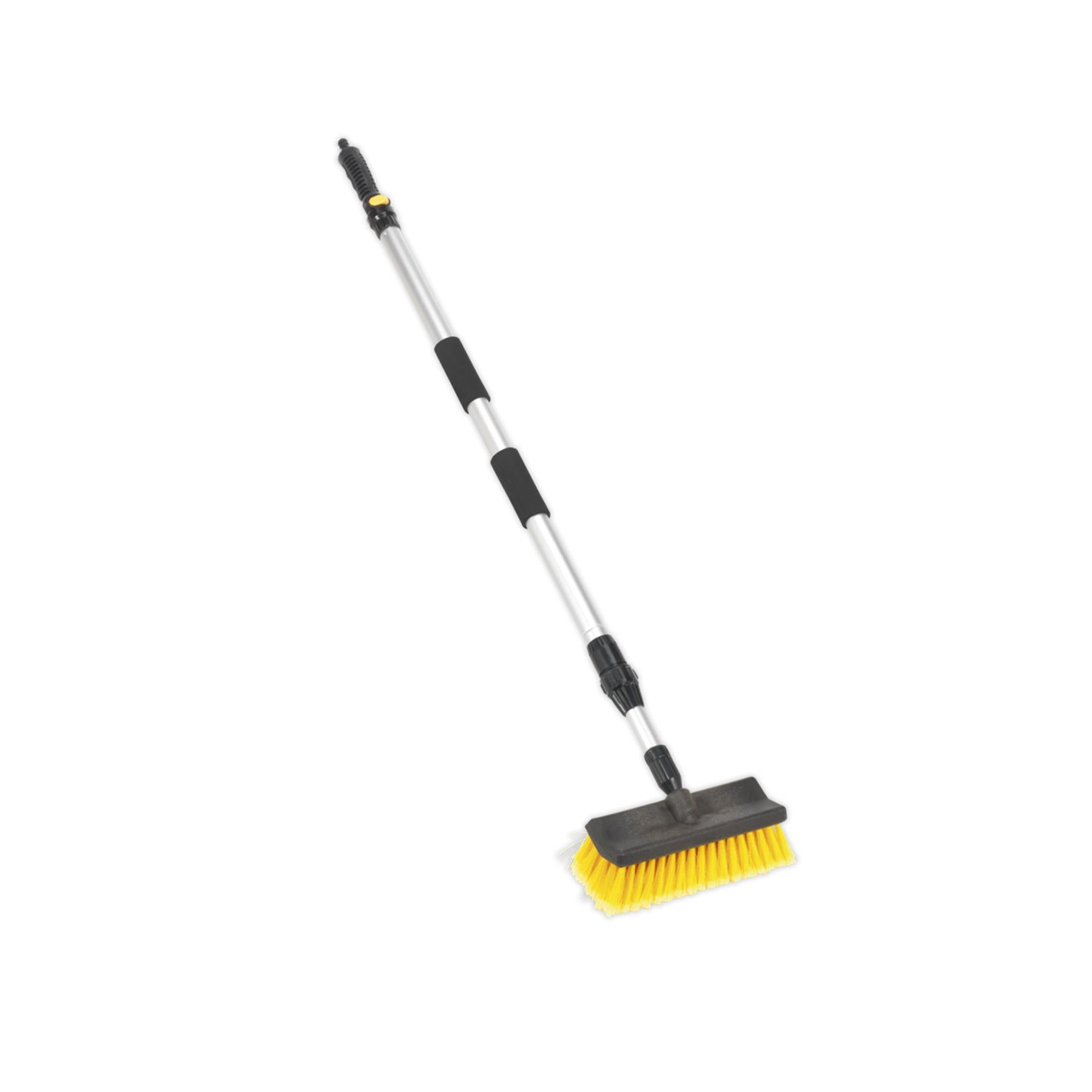 Sealey Large Angled Flo-Thru Brush with 1.7m Telescopic Handle