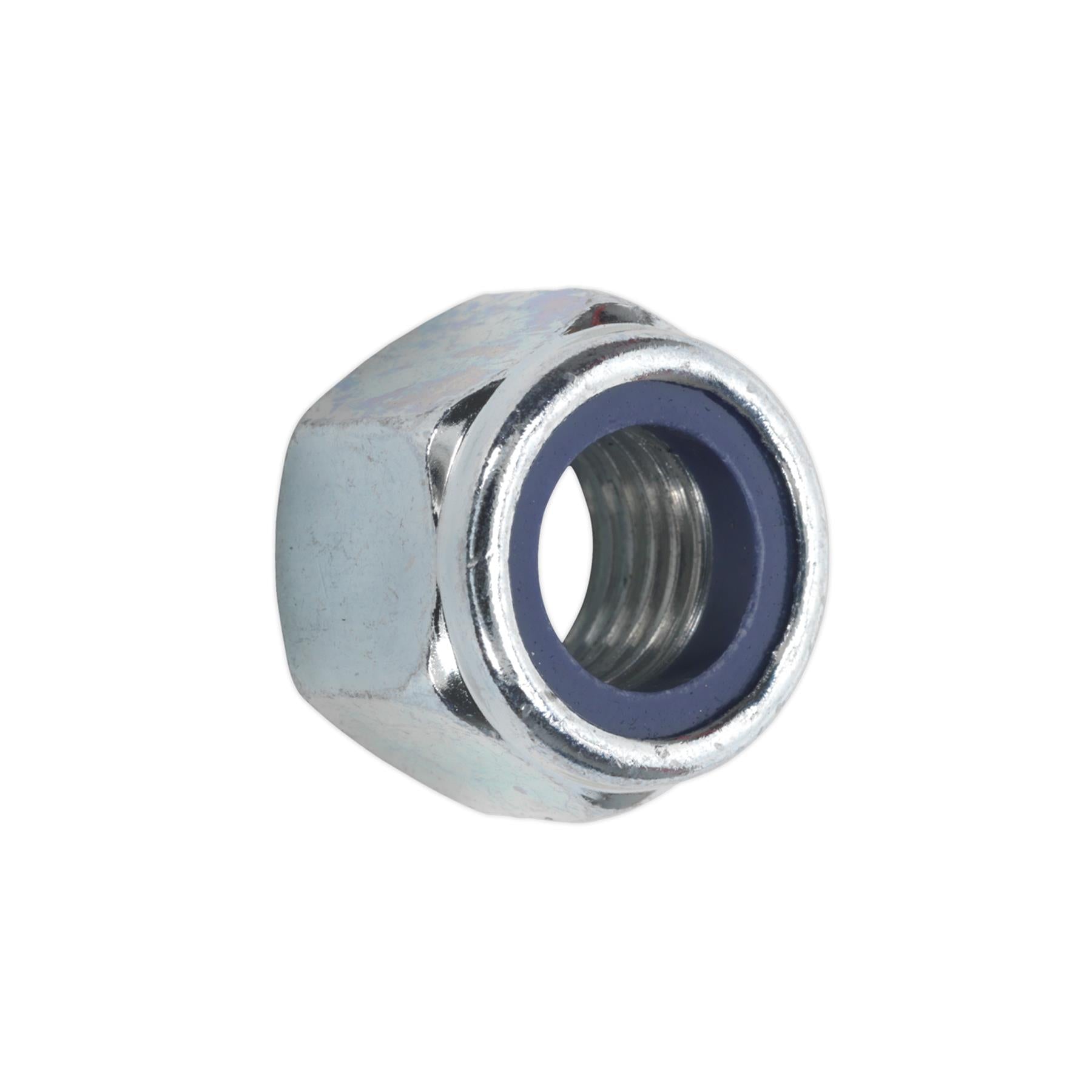Sealey Nylon Locknut M16 Zinc Pack of 25