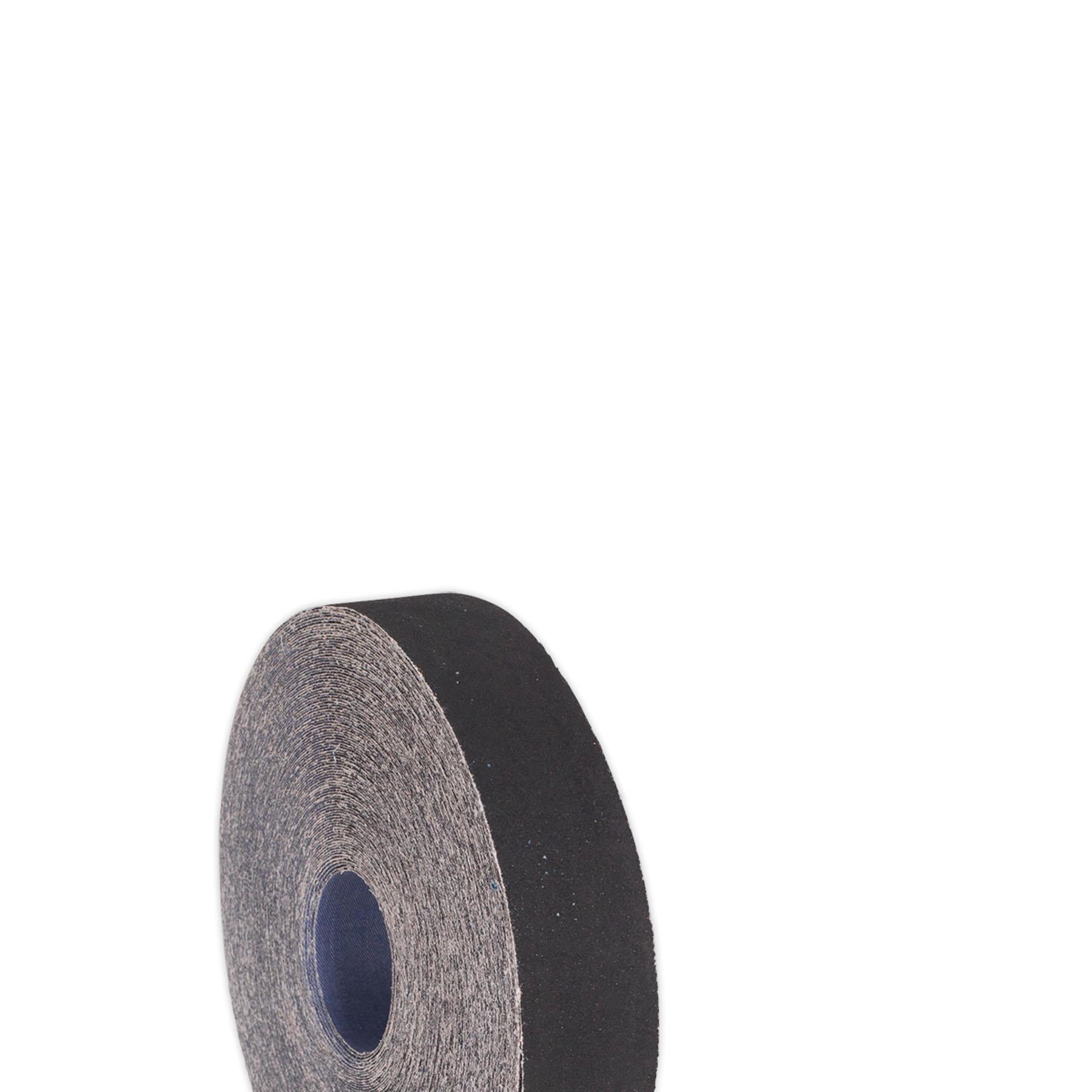 Sealey Emery Roll Blue Twill 50mm x 50m 80Grit