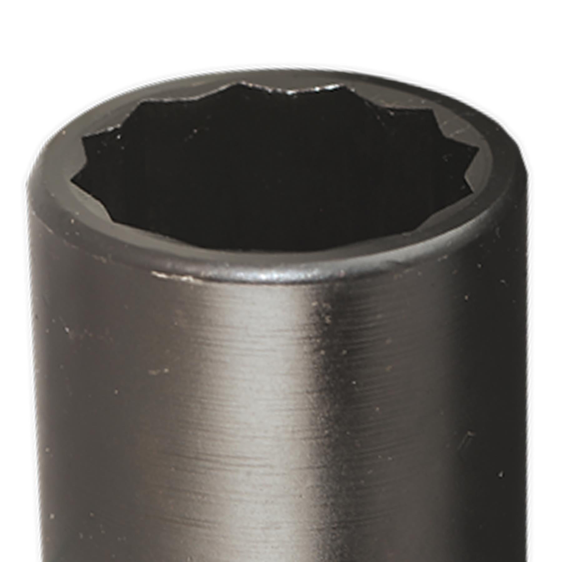 Sealey Impact Socket 36mm Bi-Hex Deep 1/2"Sq Drive