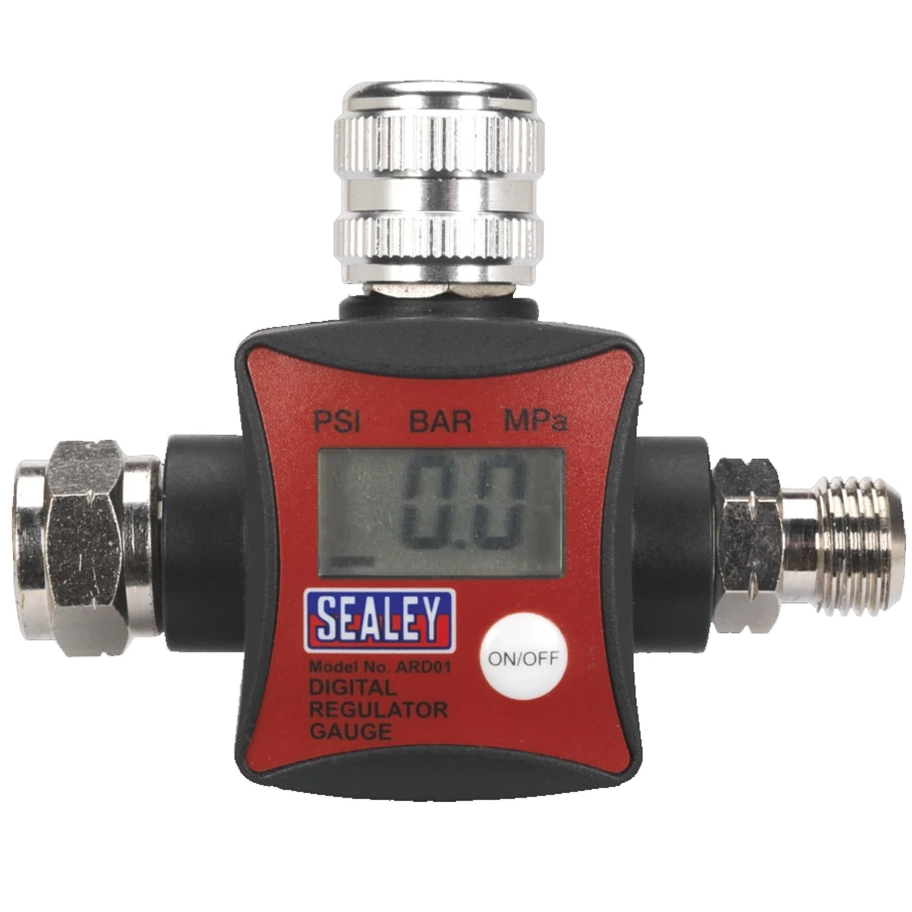 Sealey On-Gun Digital Pressure Regulator/Gauge
