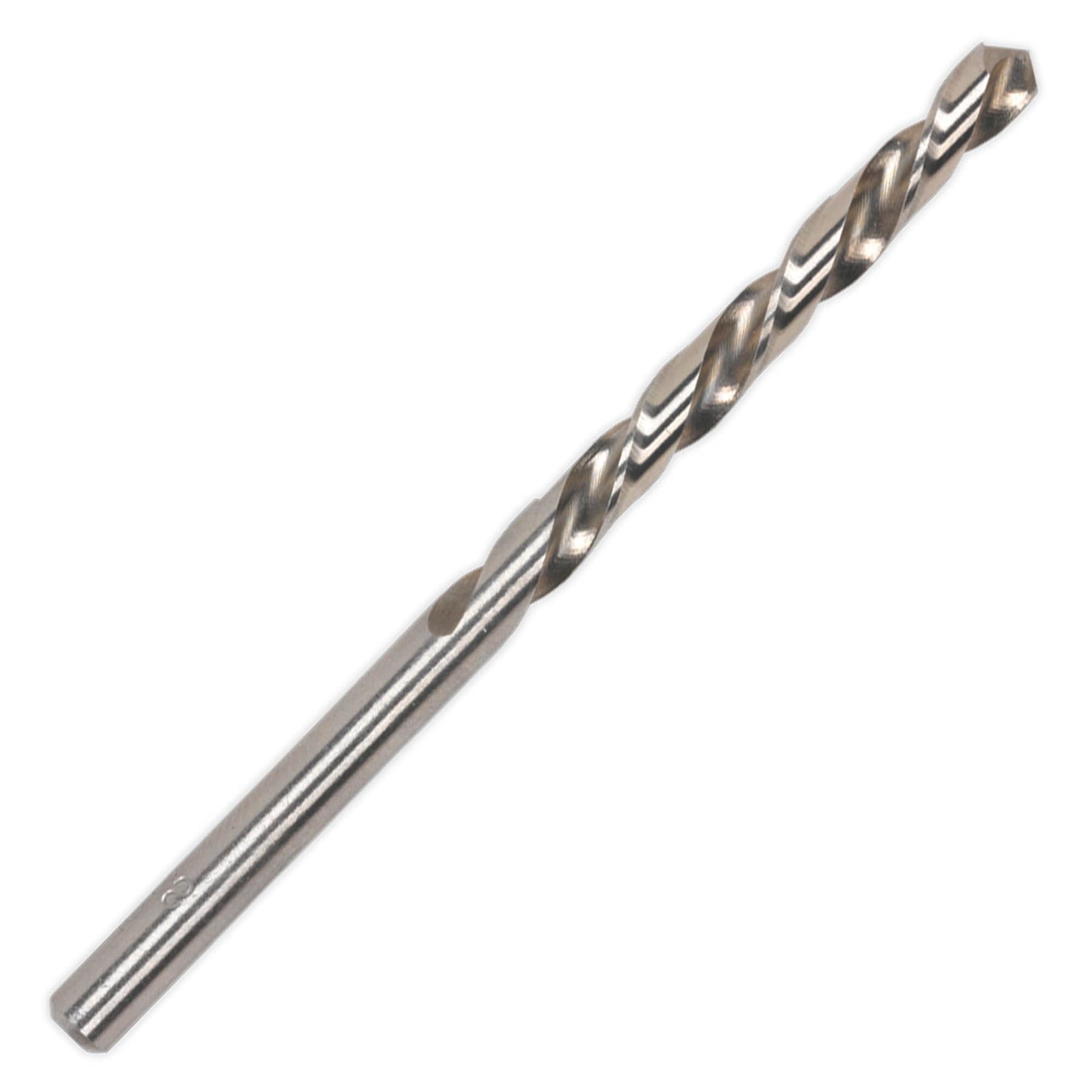 Sealey HSS Fully Ground Drill Bit �3mm Pack of 10