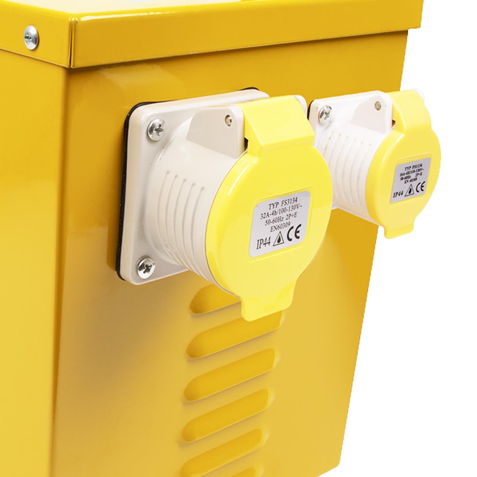 Sealey 5kVA Portable Vented Transformer 16/32A Outlets