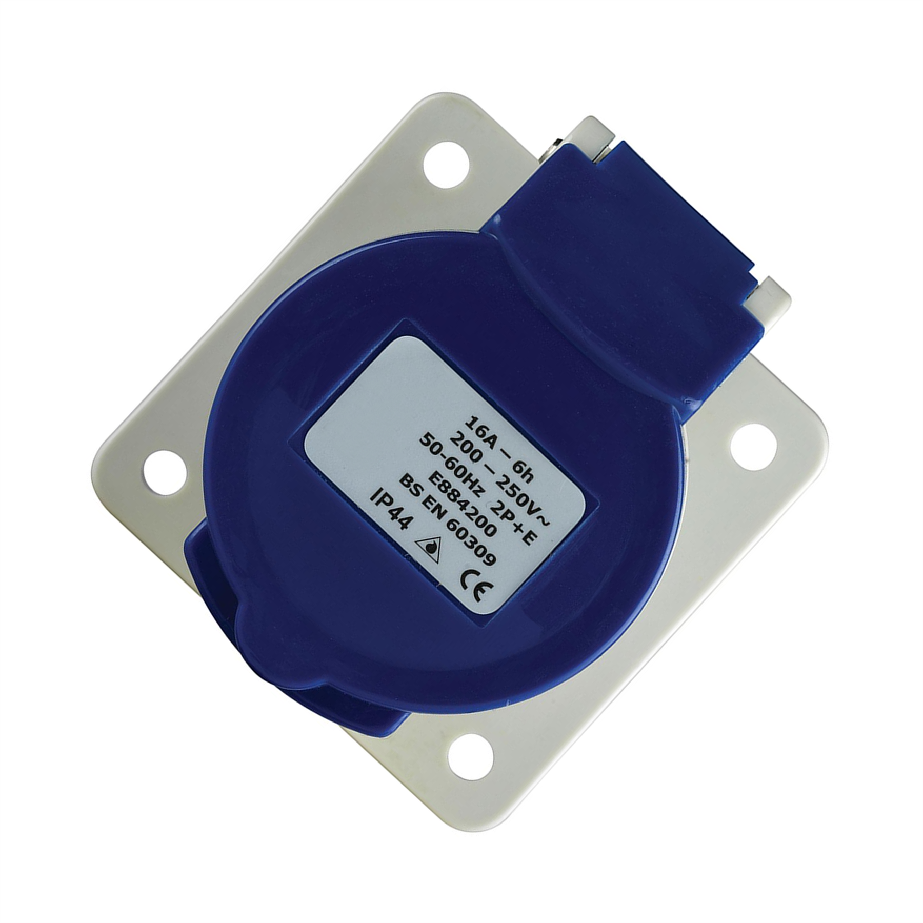 Defender 230V Panel Socket 16A Easy to handle ergonomic design