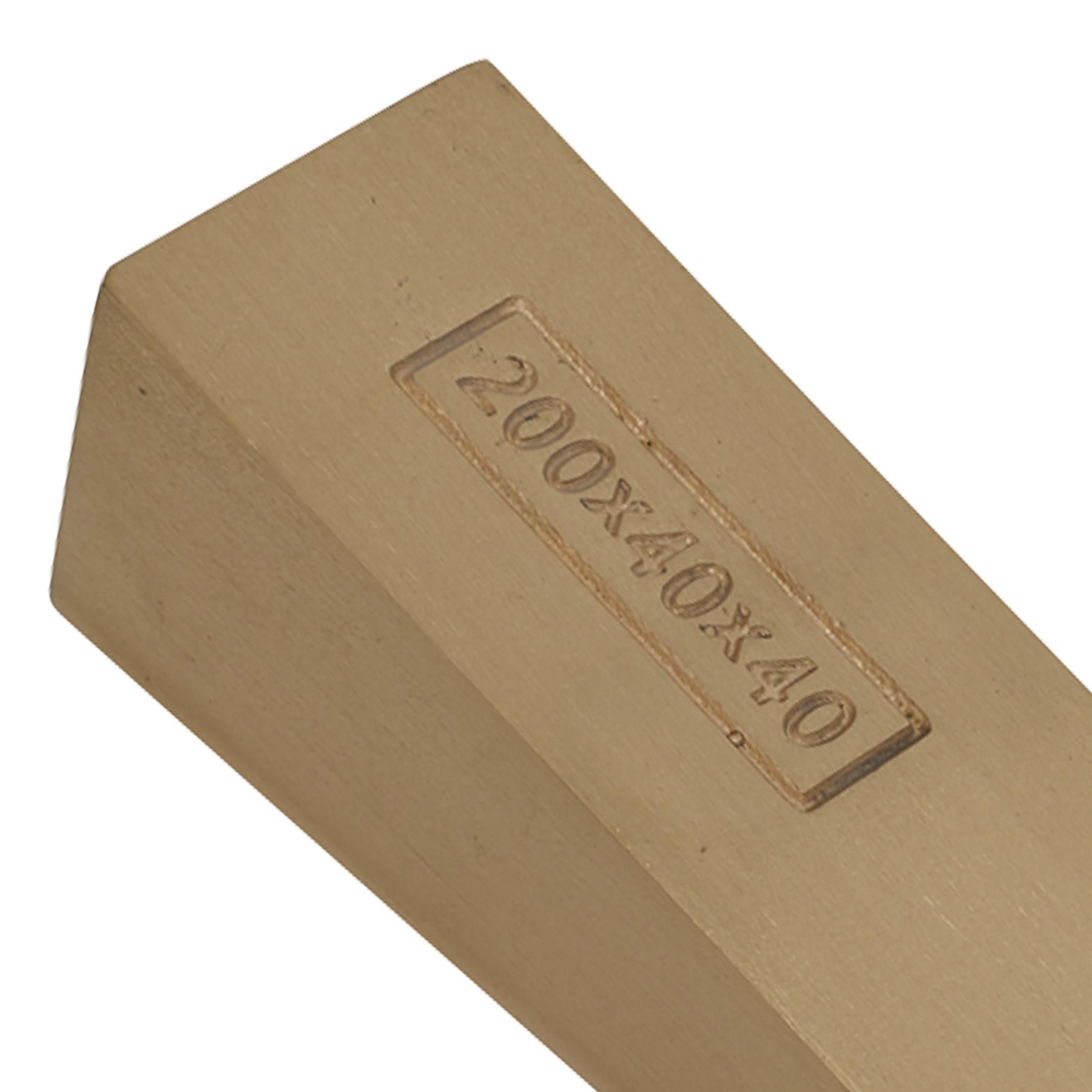 Sealey Wedge 200 x 40 x 40mm - Non-Sparking