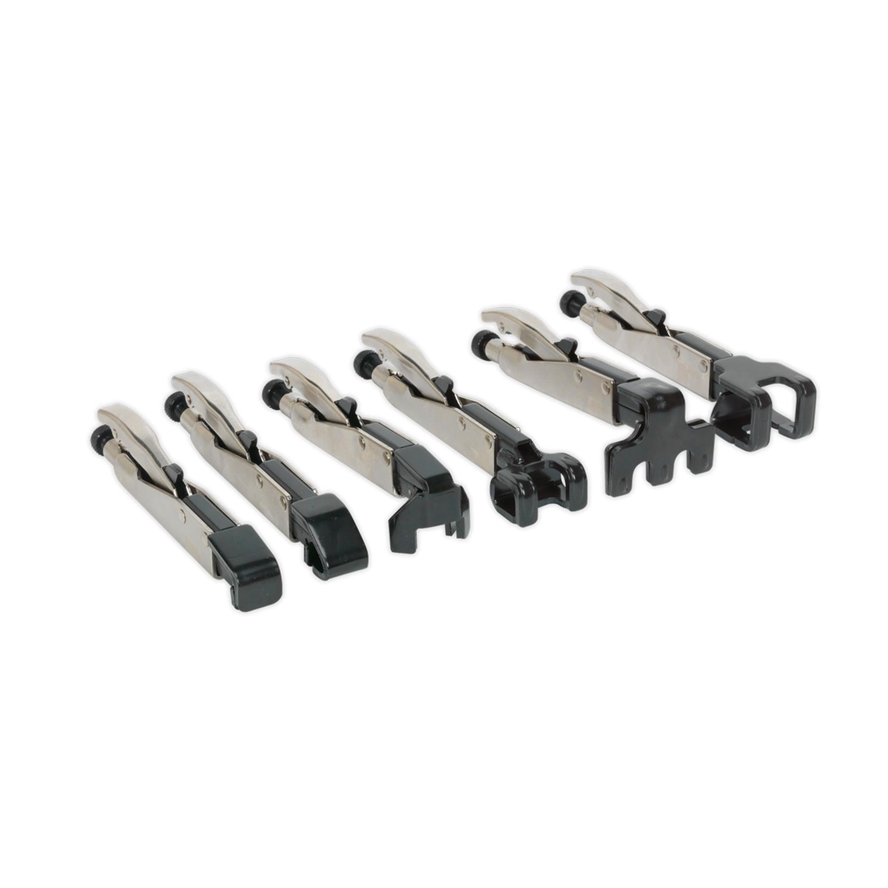 Sealey Axial Locking Grip Set 6pc Smooth & Secure Handling