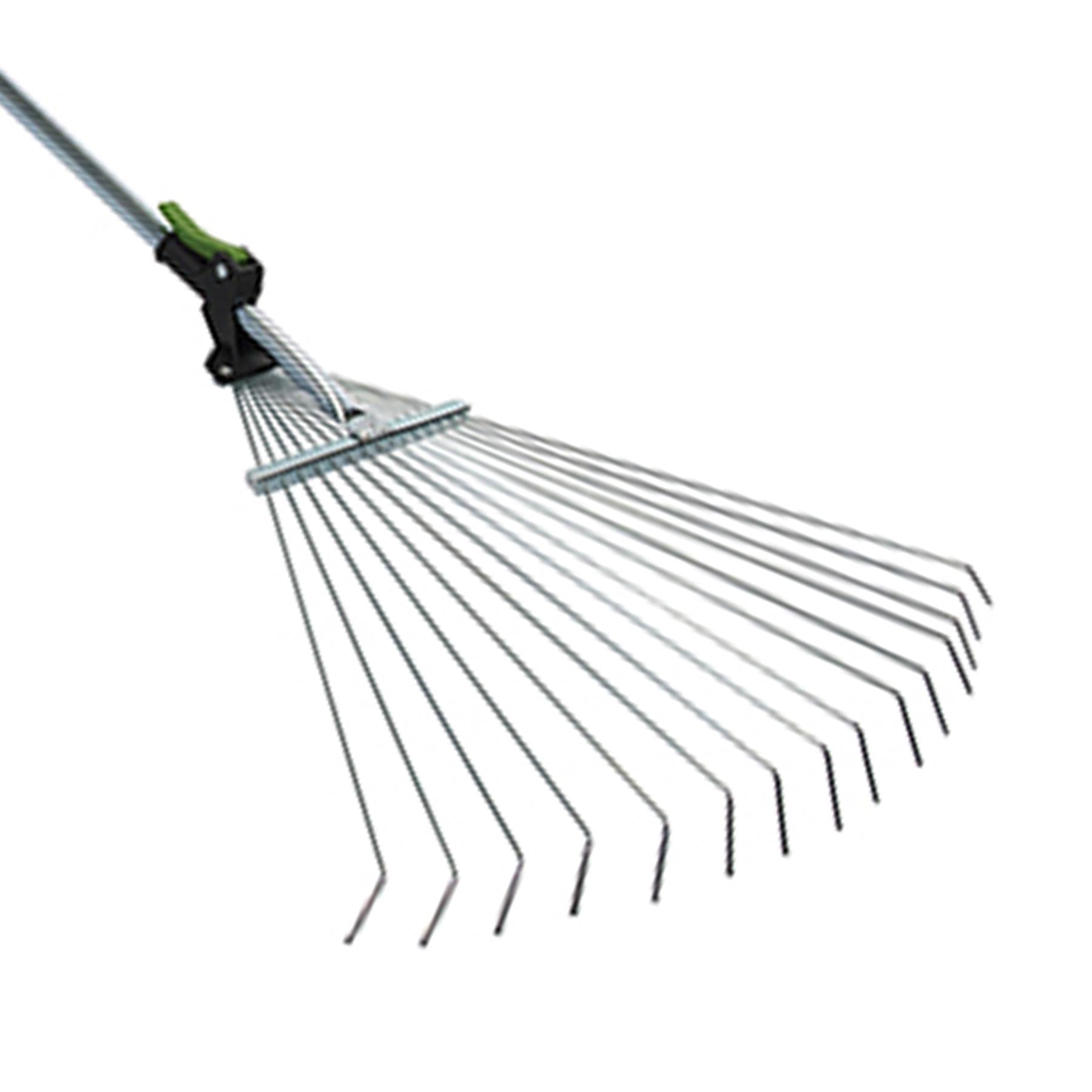 Telescopic Rake 800 - 1500mm Cleaning Leaf Leaves Grass Gardening Gardening Tool