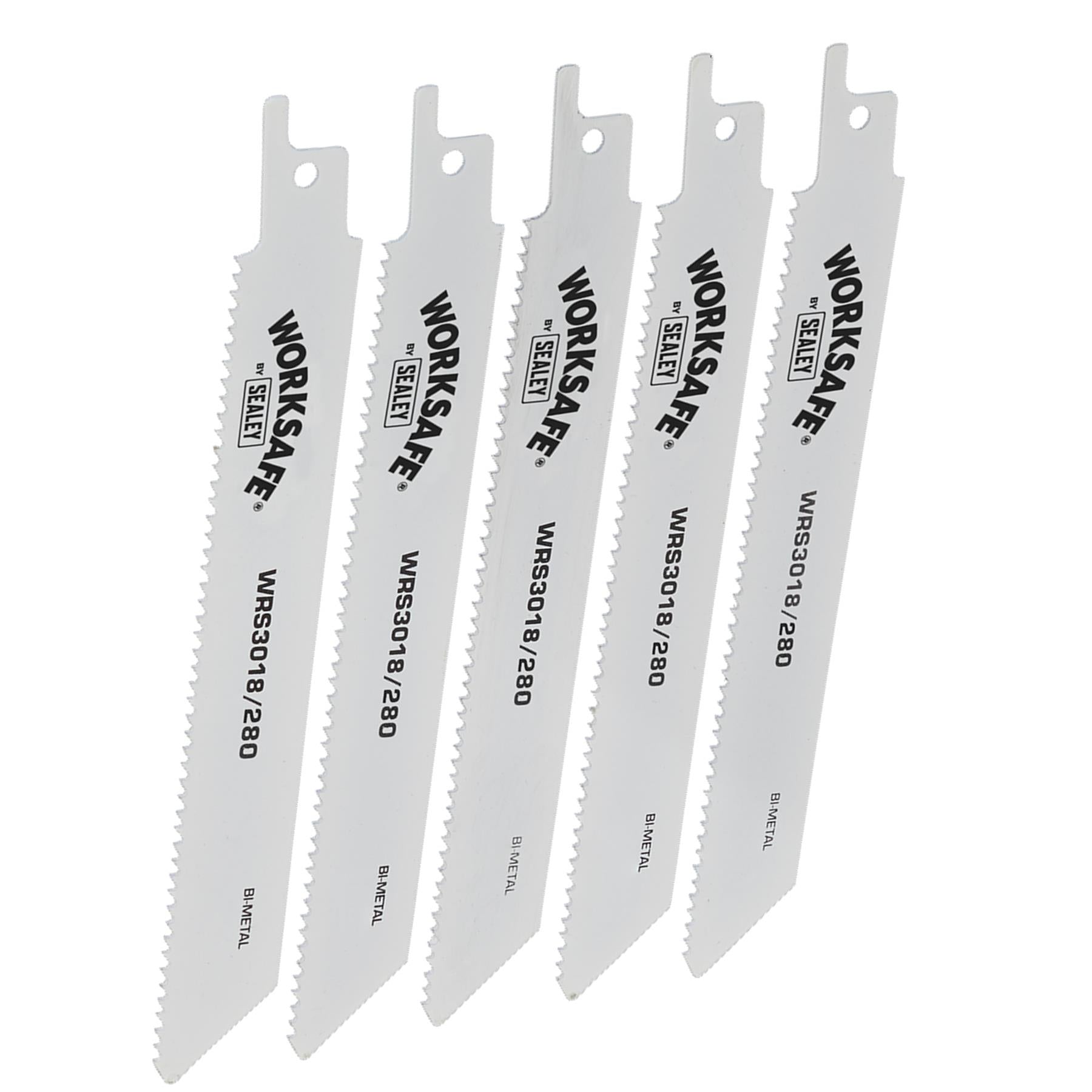 Reciprocating Saw Blade 280mm 10tpi - Pack of 5 Sealey