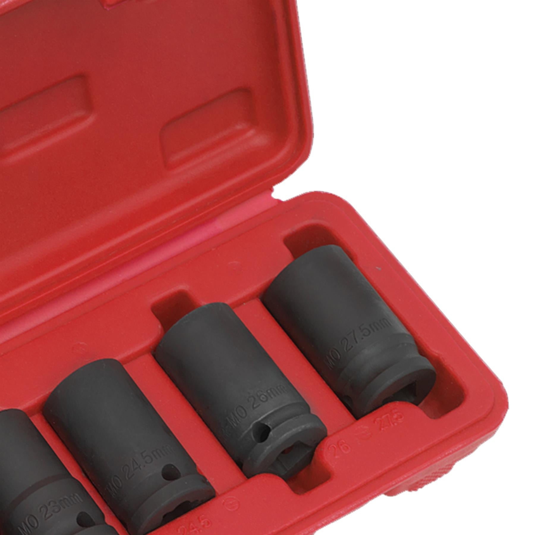 Sealey Locking Wheel Nut Removal Set 8pc 1/2"Sq Drive