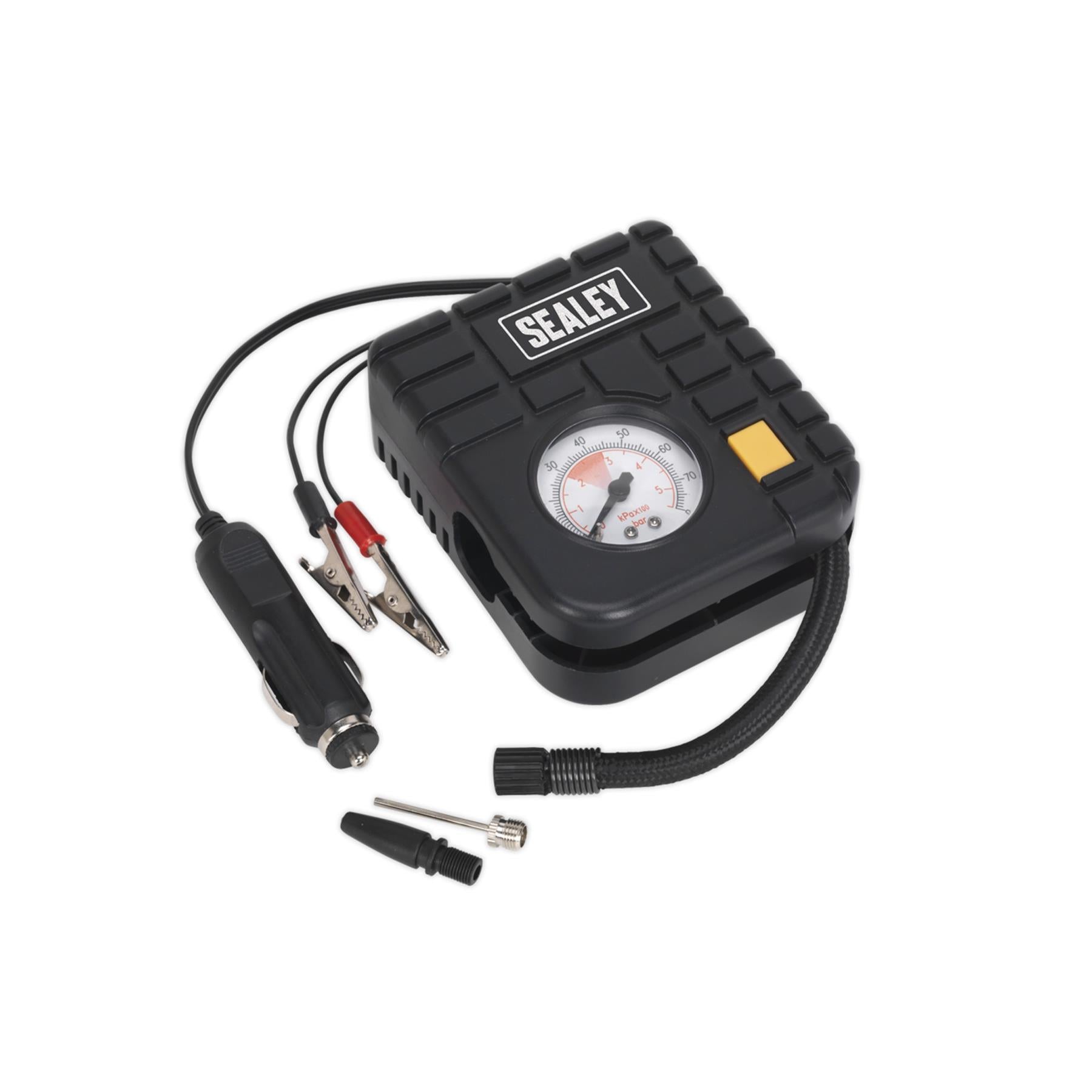 Sealey Micro Air Compressor with Work Light 12V