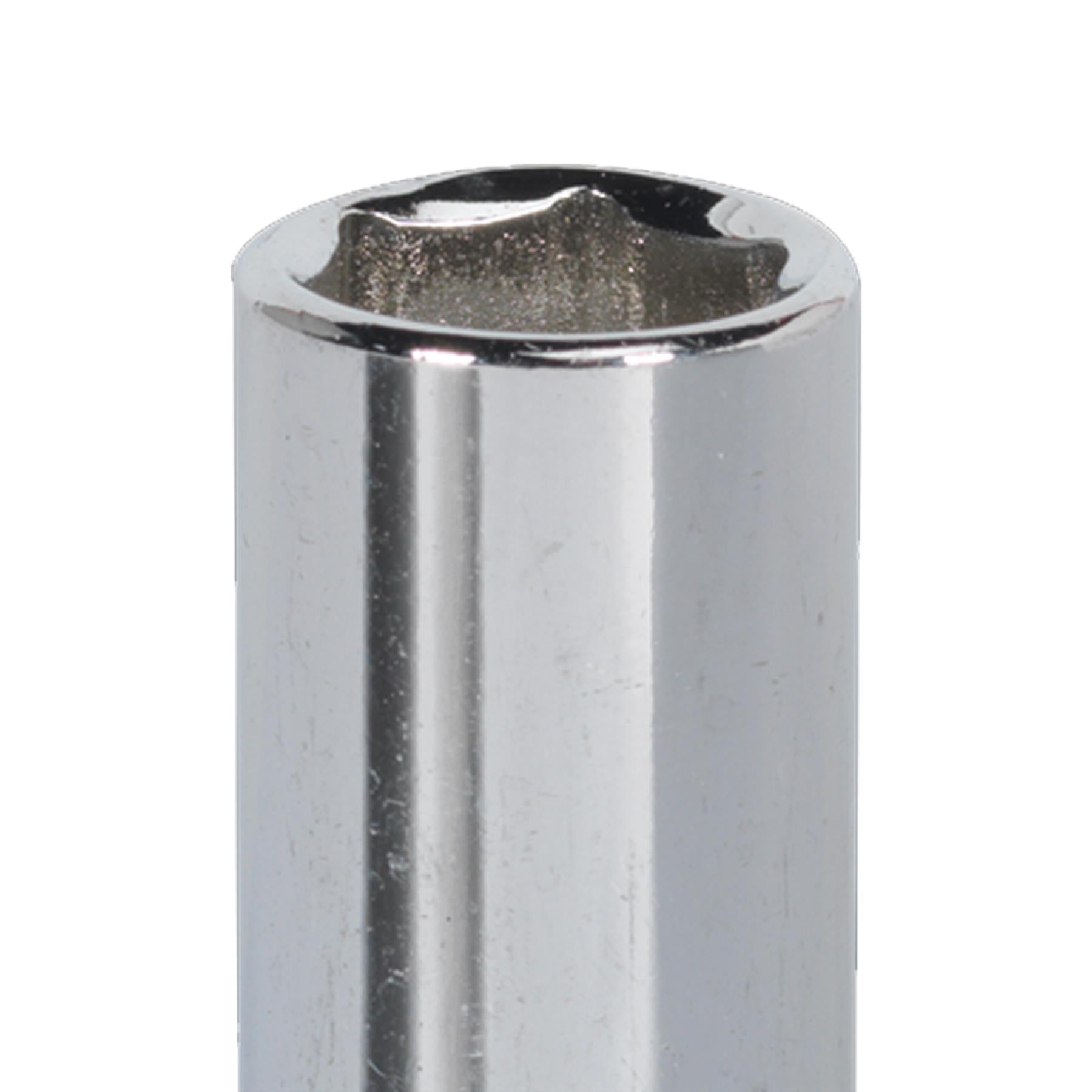 Sealey WallDrive Socket 9mm Deep 1/4"Sq Drive Fully Polished