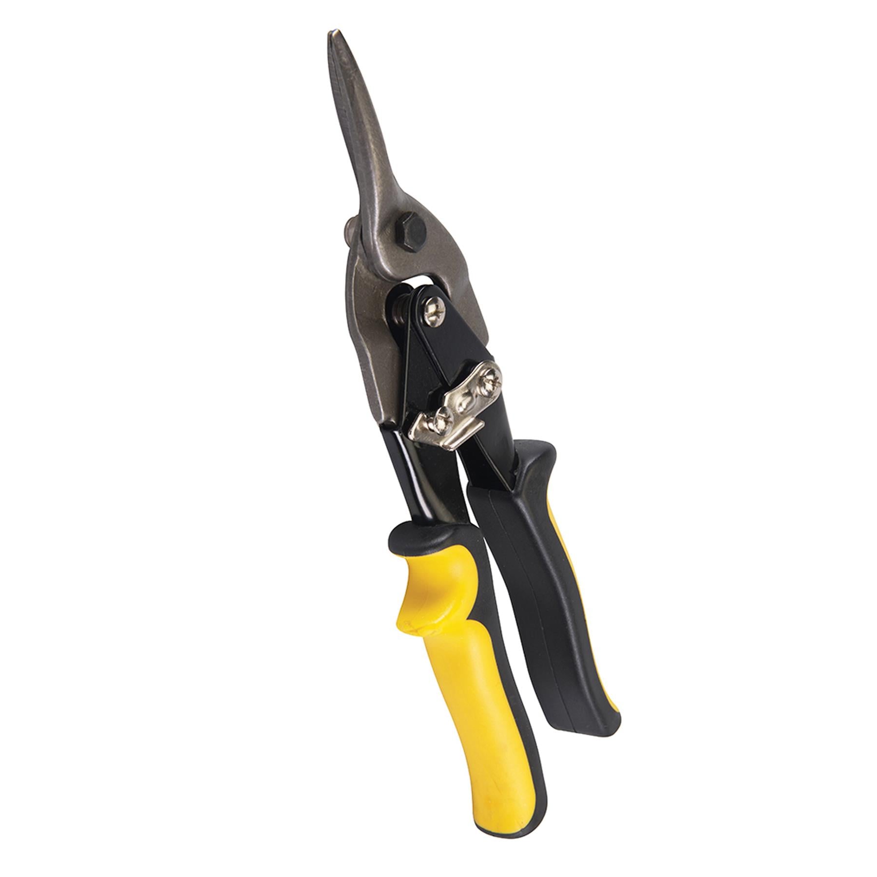 Aviation Tin Snips Straight Cut Drop-Forged High Carbon Tool Steel DIY