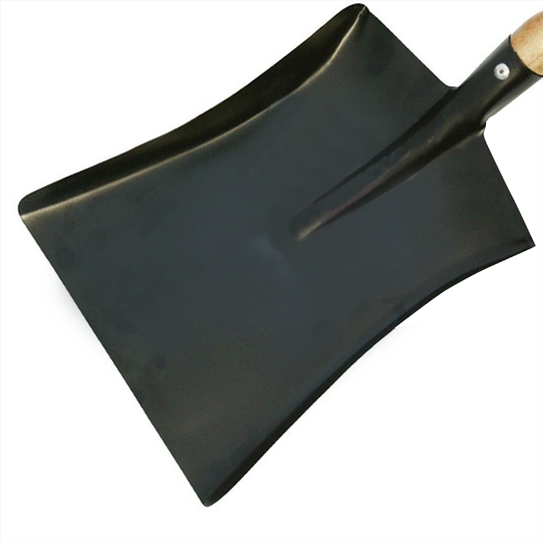 Dust Pan 230mm Strong Steel Cleaning Industrial Safety Pressed Steel Head