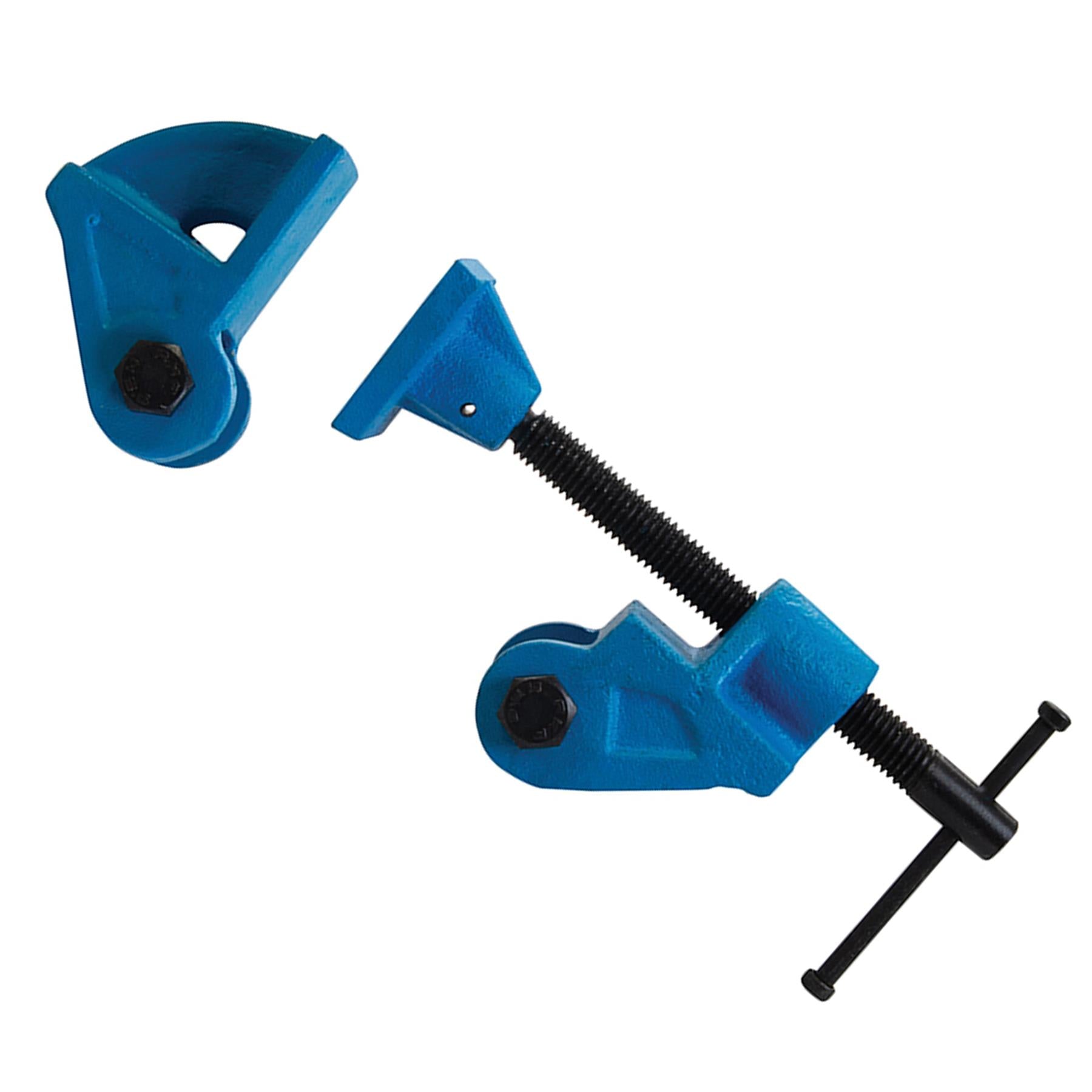 Cramp Head Set 40mm Jaw Adjustable Clamping Vice Saw Utilises 25mm Battens