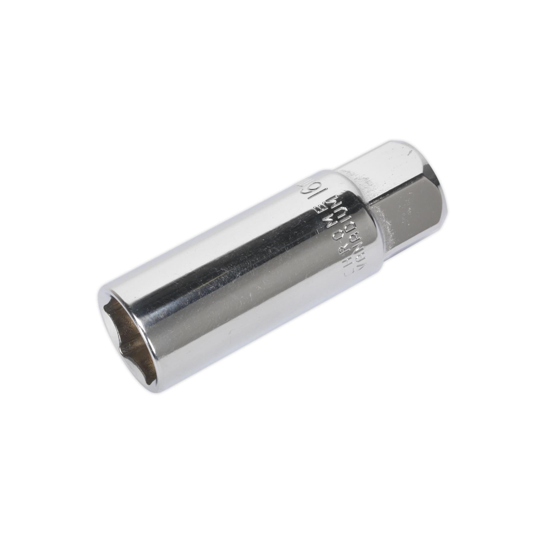 Sealey Spark Plug Socket 16mm 3/8"Sq Drive Magnetic