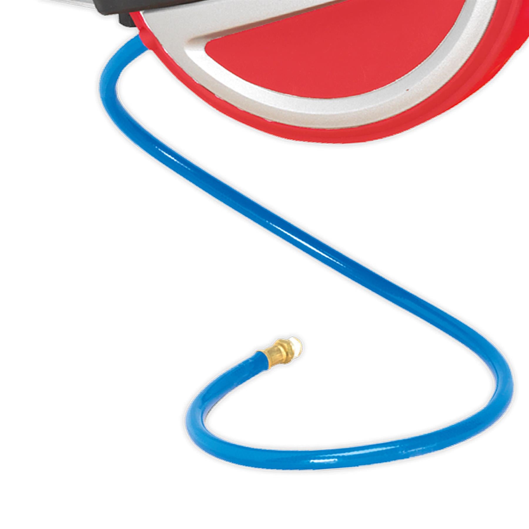 Sealey Retractable Air Hose Reel 10m 8mm ID - PU Hose