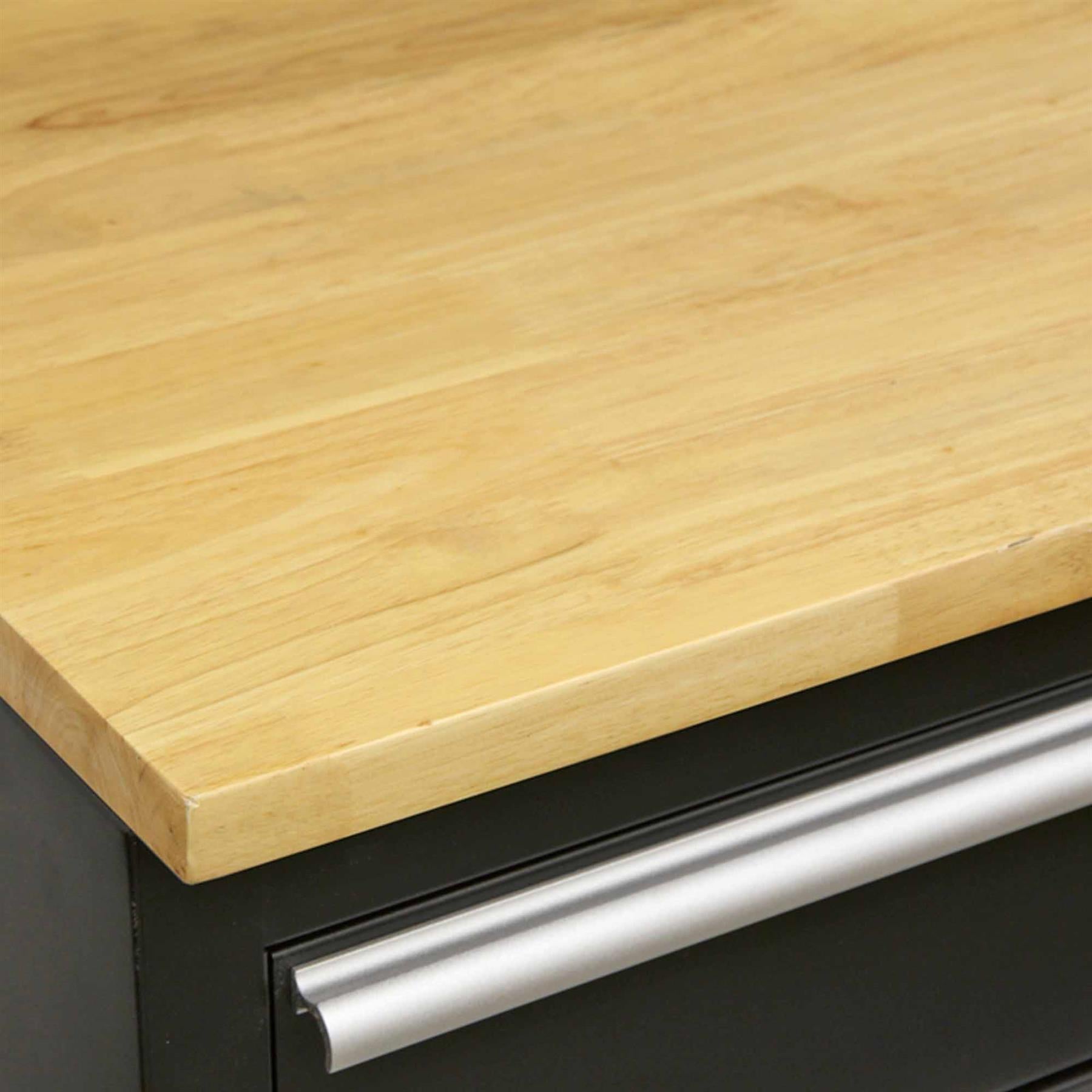 Sealey Hardwood Worktop 1550mm Floor Cabinets