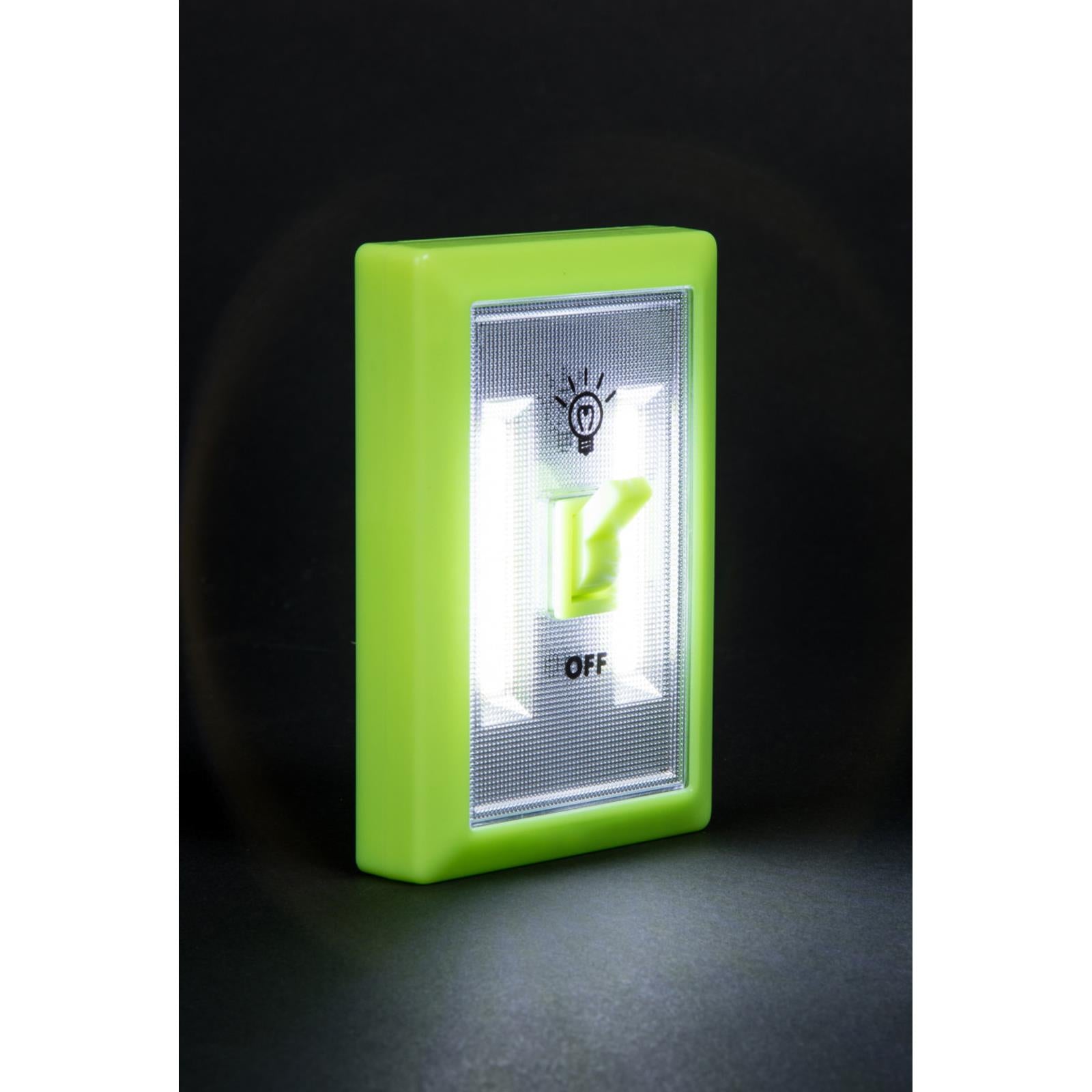 BlueSpot Electralight Glow In The Dark COB Night Light 200 Lumen Wall Mount Light