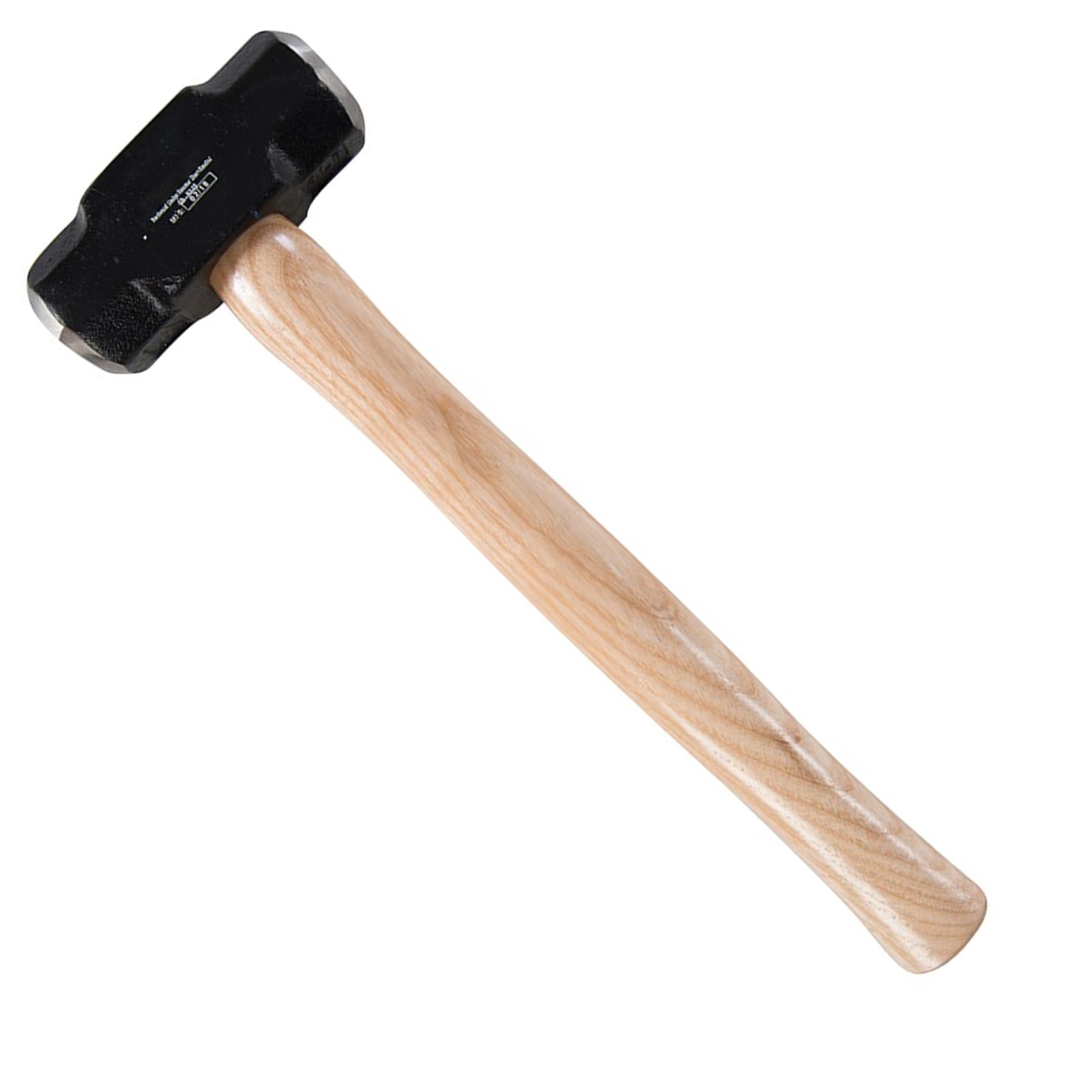 Hardwood Sledge Hammer Short-Handled 4Lb (1.81Kg) Forged Steel Powder-Coated