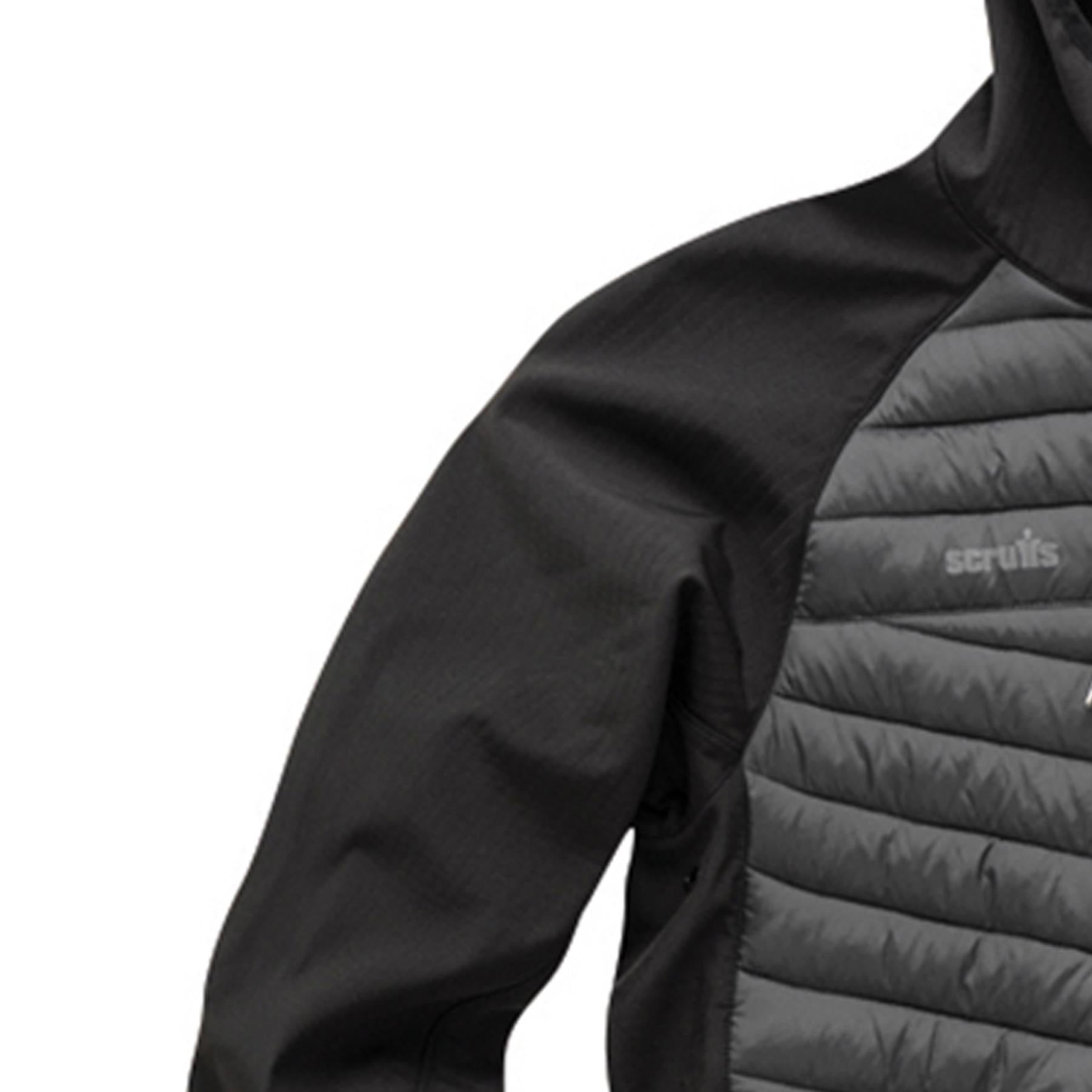 Scruffs Trade Thermo Jacket New 4 Way Flex Winter Coat- XLarge , Black