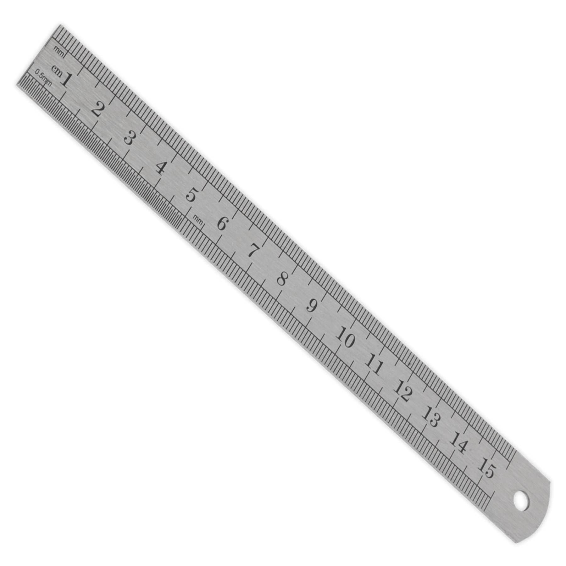 Sealey Steel Rule 150mm/6"