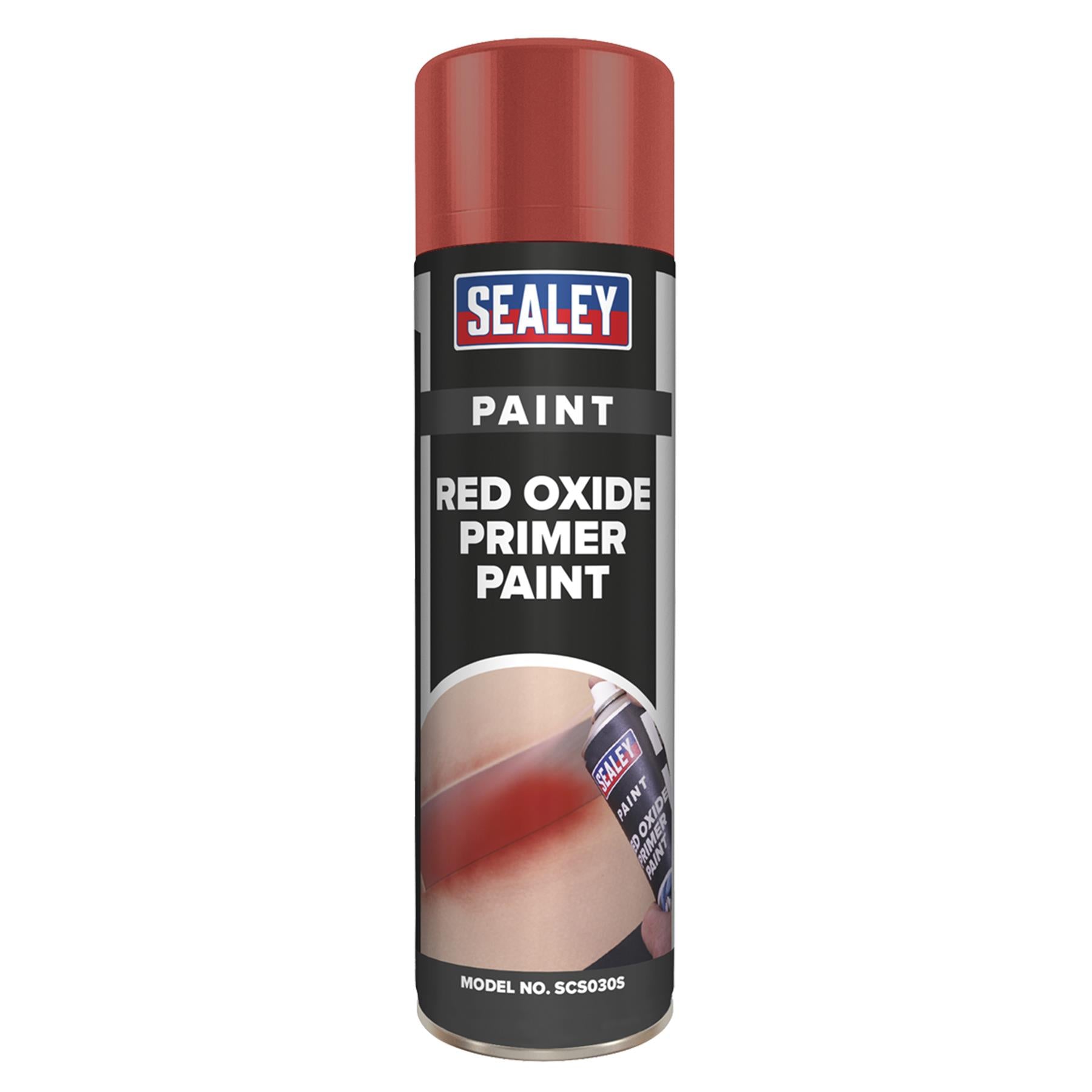 Sealey Red Oxide Primer Paint 500ml Single
