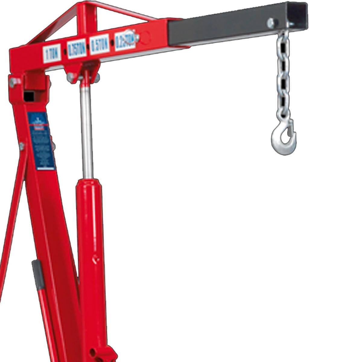 Sealey SC10 Mobile Workshop Folding Crane 1tonne 'KD' Type Long Reach Extendable