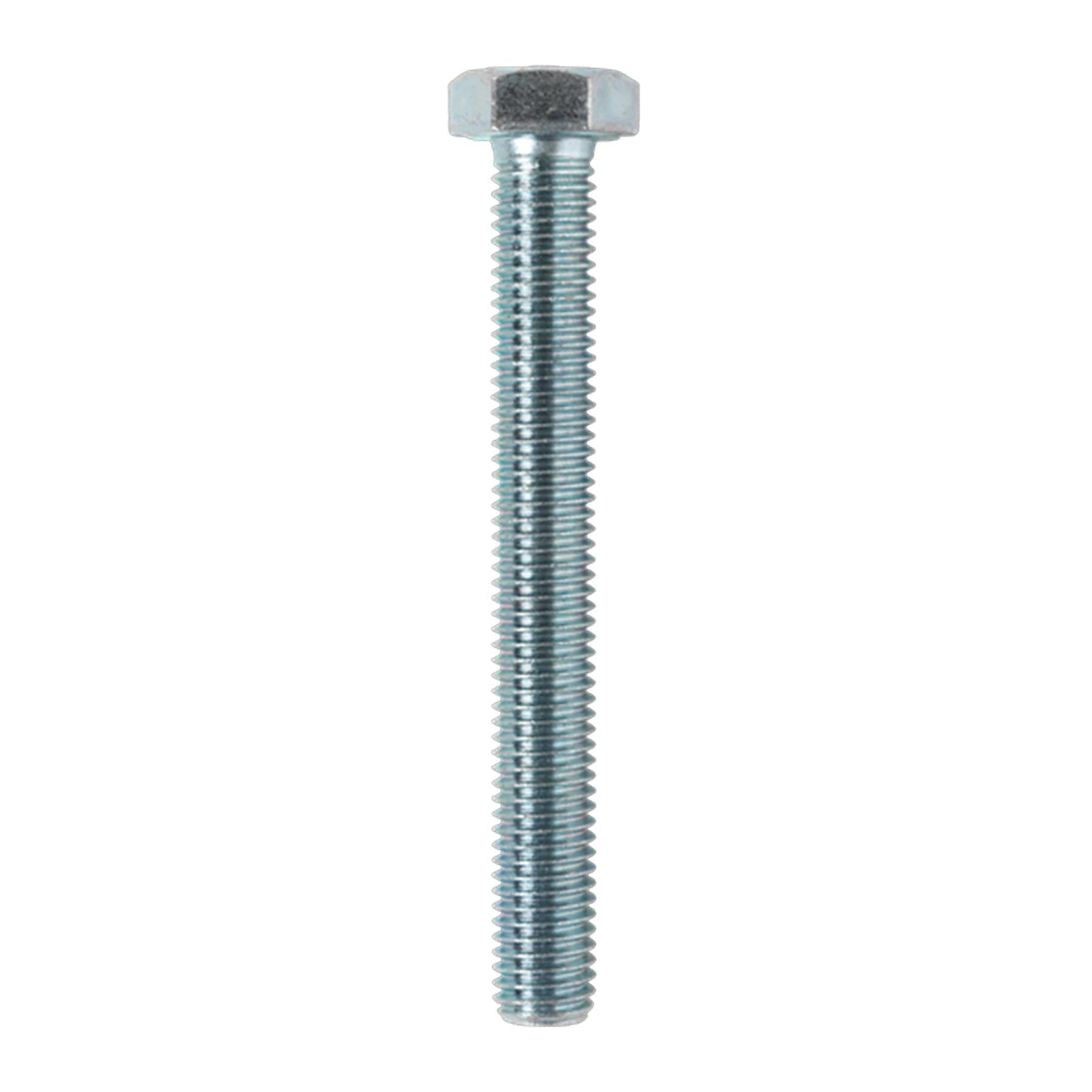 Sealey HT Setscrew M12 x 100mm 8.8 Zinc Pack of 10