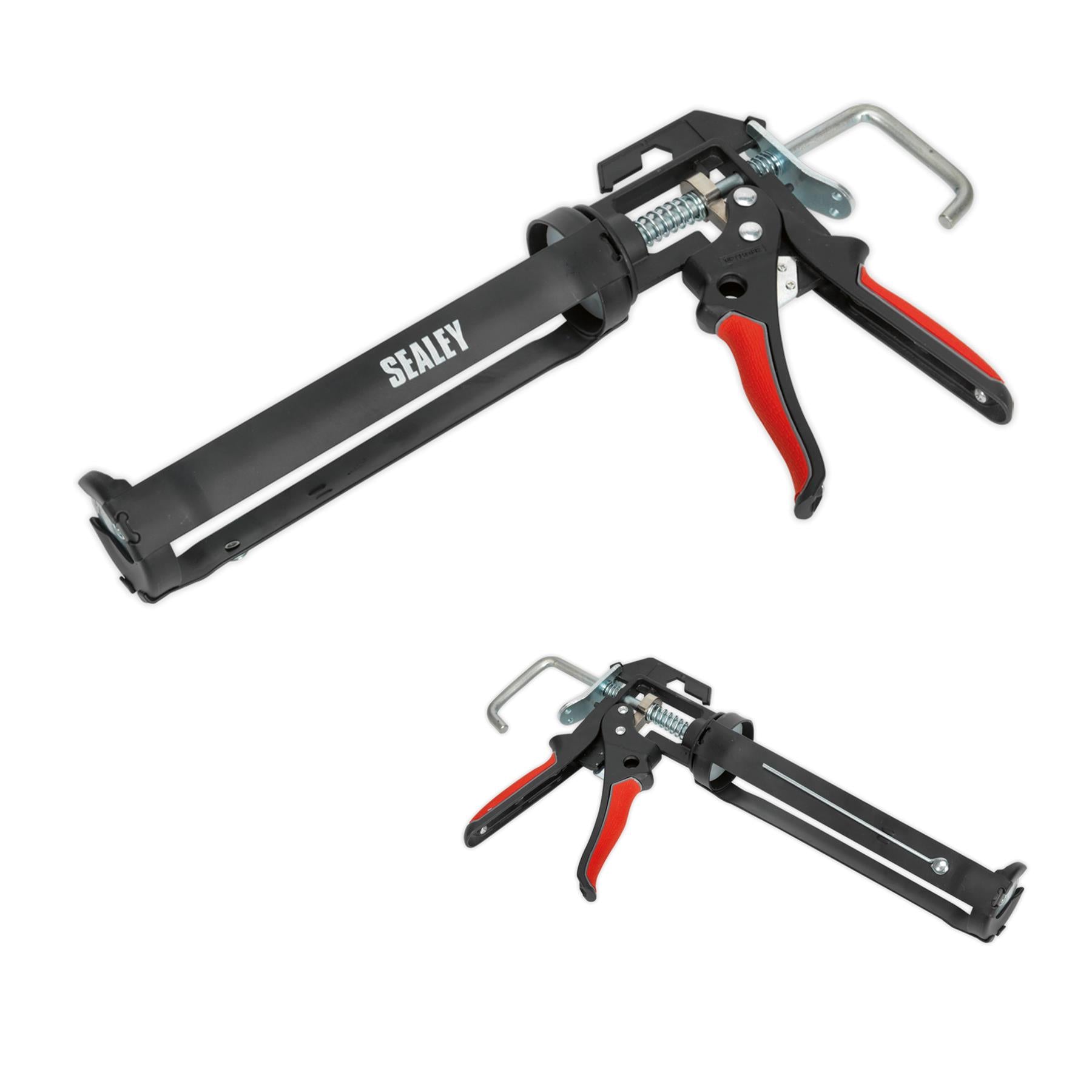 Sealey Caulking Gun Sealant Skeleton 220mm Heavy Duty 310ml Catridge AK4801