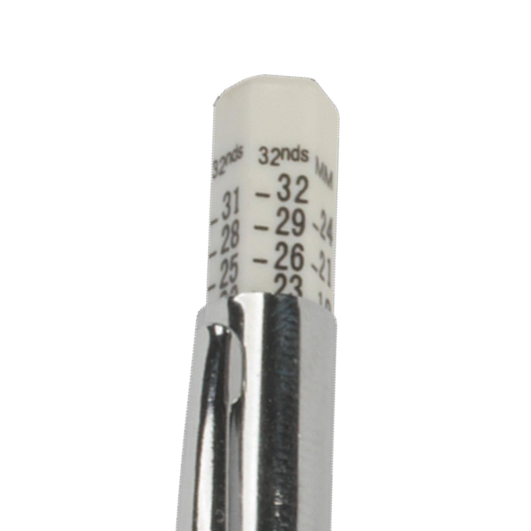 Sealey Tyre Tread Depth Gauge - Pocket Type Chromed steel body