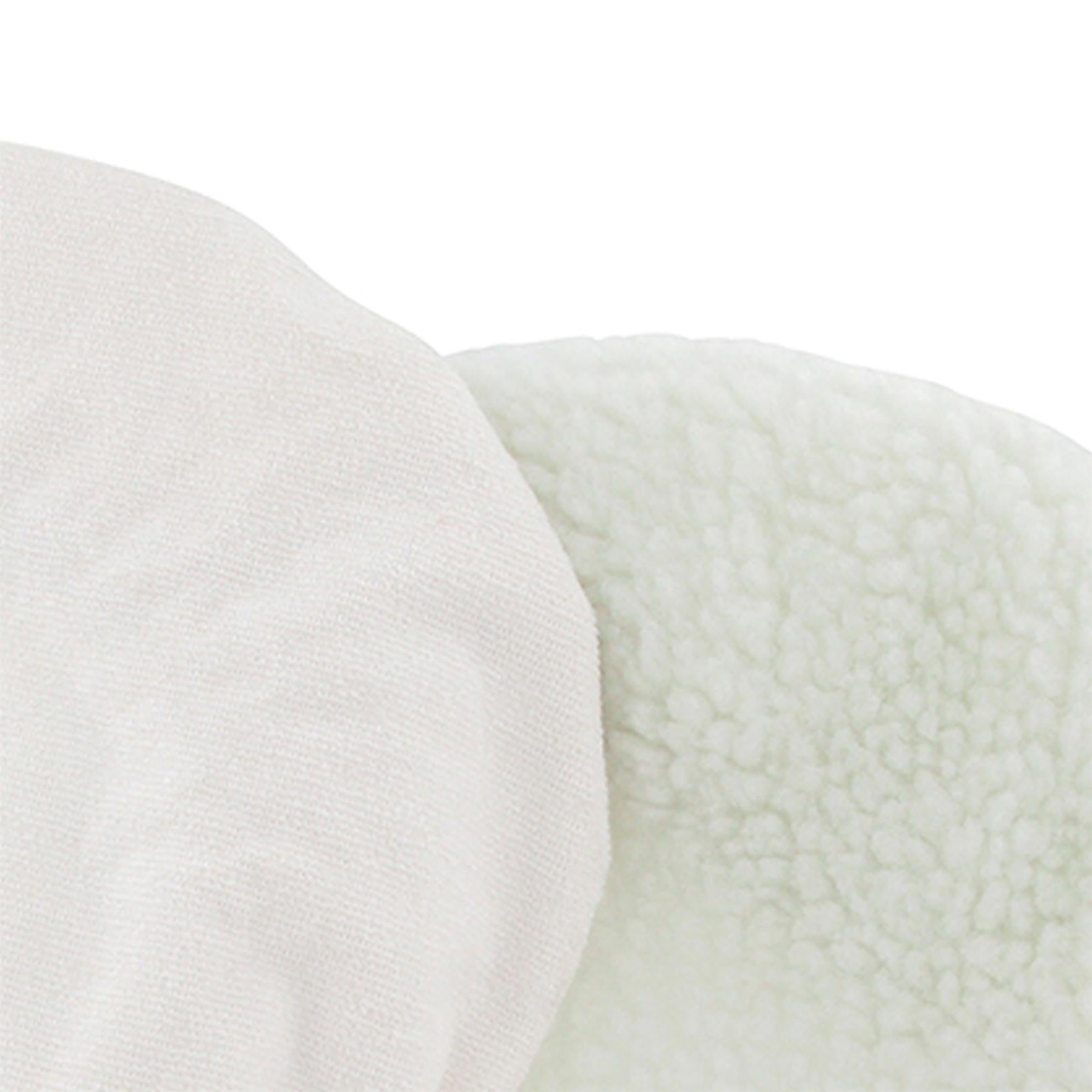 2Pc Car Van Valeting Buffer Lambswool & Terry Bonnets Pads Tool
