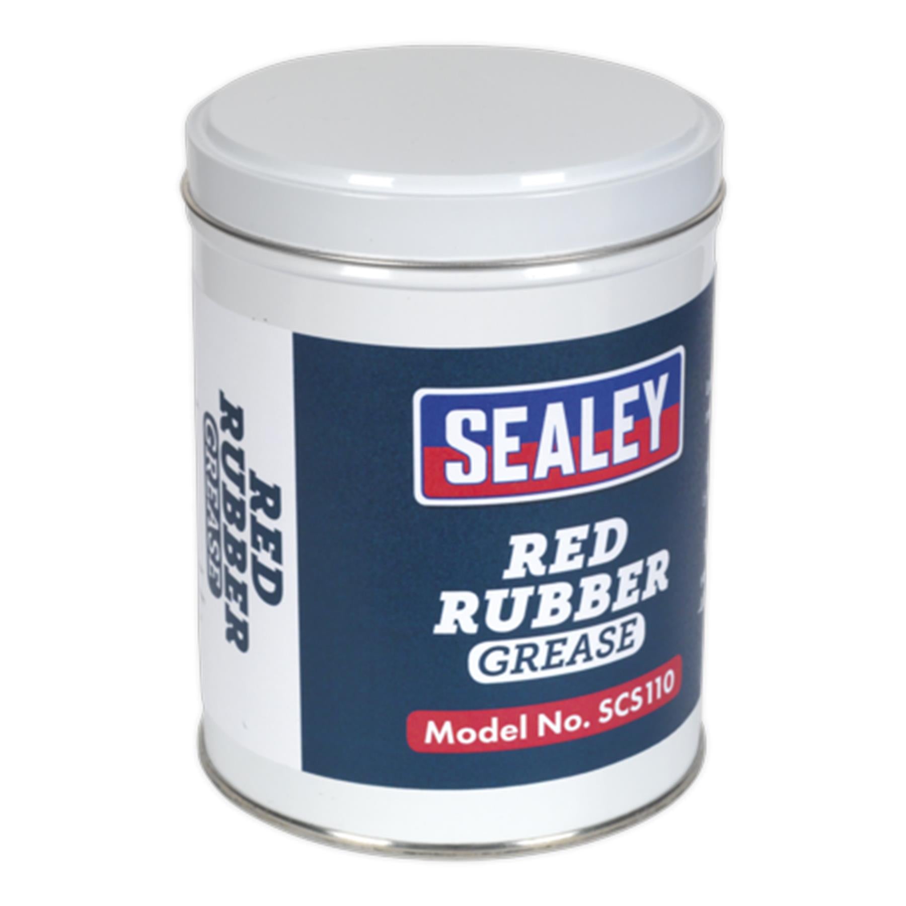 Sealey Red Rubber Grease 500g Tin
