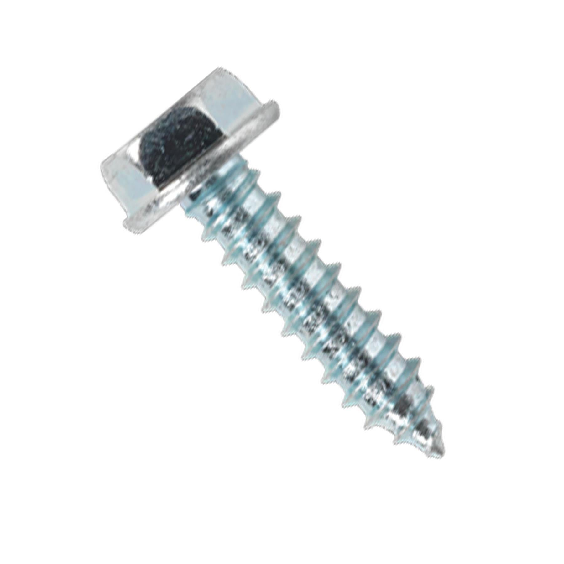 Sealey Acme Screw Washer Faced Zinc #10 x 3/4" Pack of 50