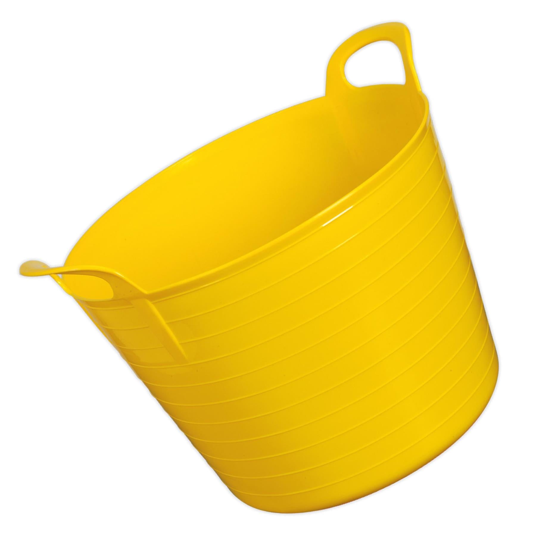 Sealey Heavy-Duty Flexi Tub 40L - Yellow