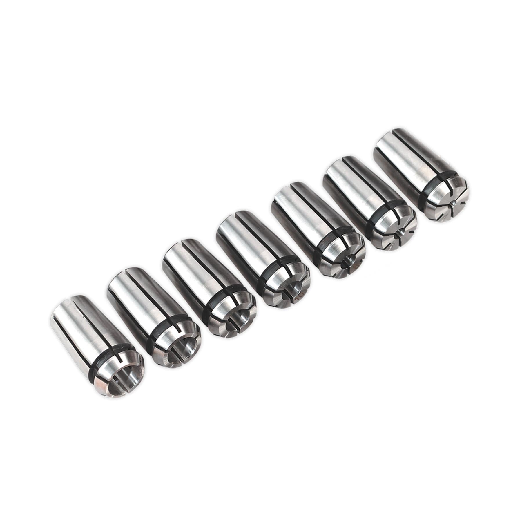 Sealey Mill Chuck Set MT3-M12 4-16mm High Quality Accessories