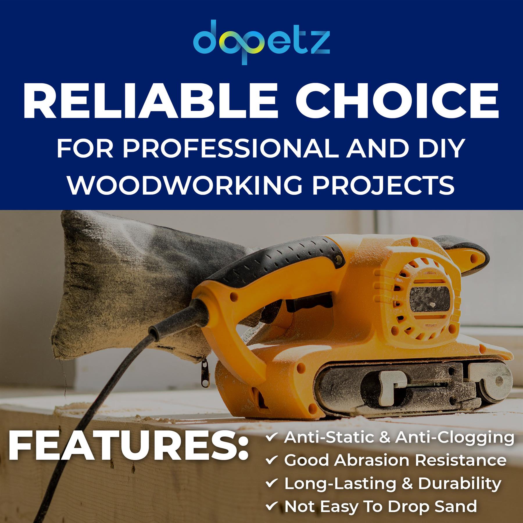 5 Pack 40 Grit 60 X 400mm Sanding Belts Sanders Very Coarse With Extra Top-Skive