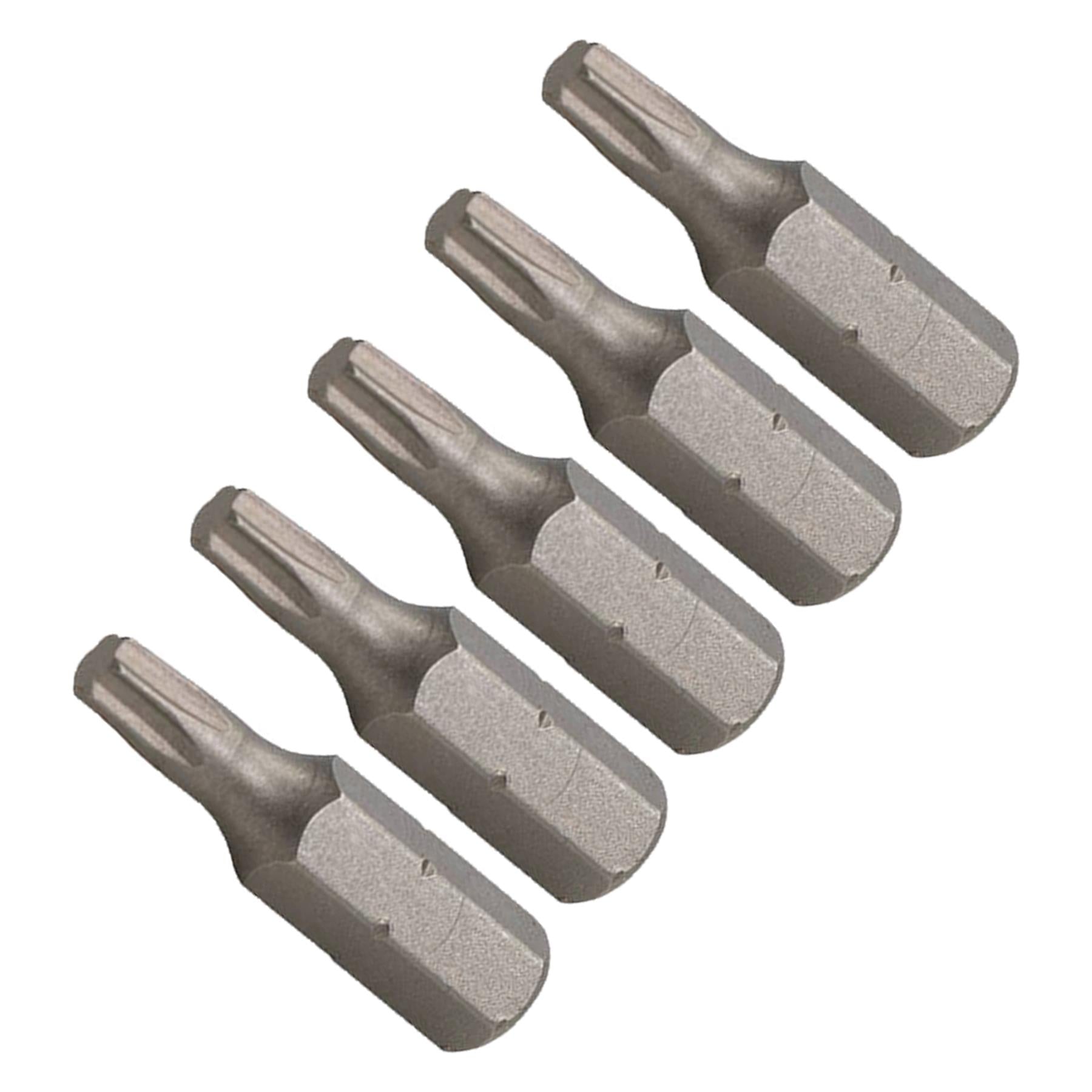30 Pack Cr-V 6150 Steel Screwdriver Bits 25mm T20