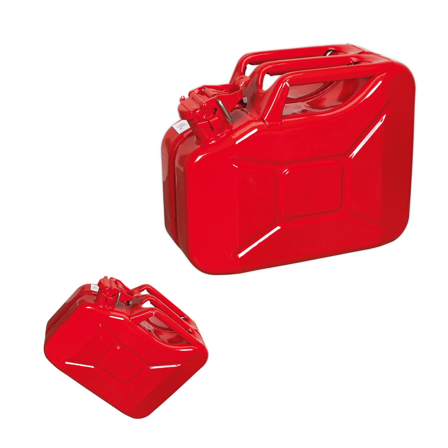 Sealey Jerry Can 10L - Red