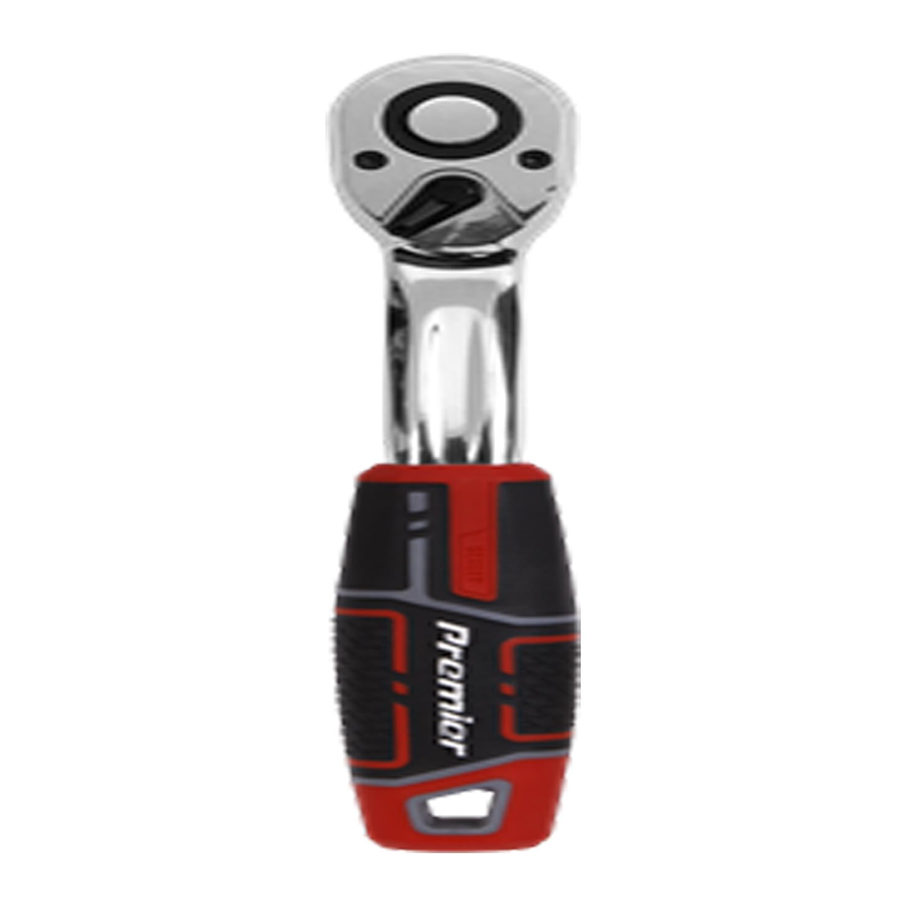 Sealey Ratchet Wrench 3/8"Sq Drive Offset Pear-Head with Flip Reverse