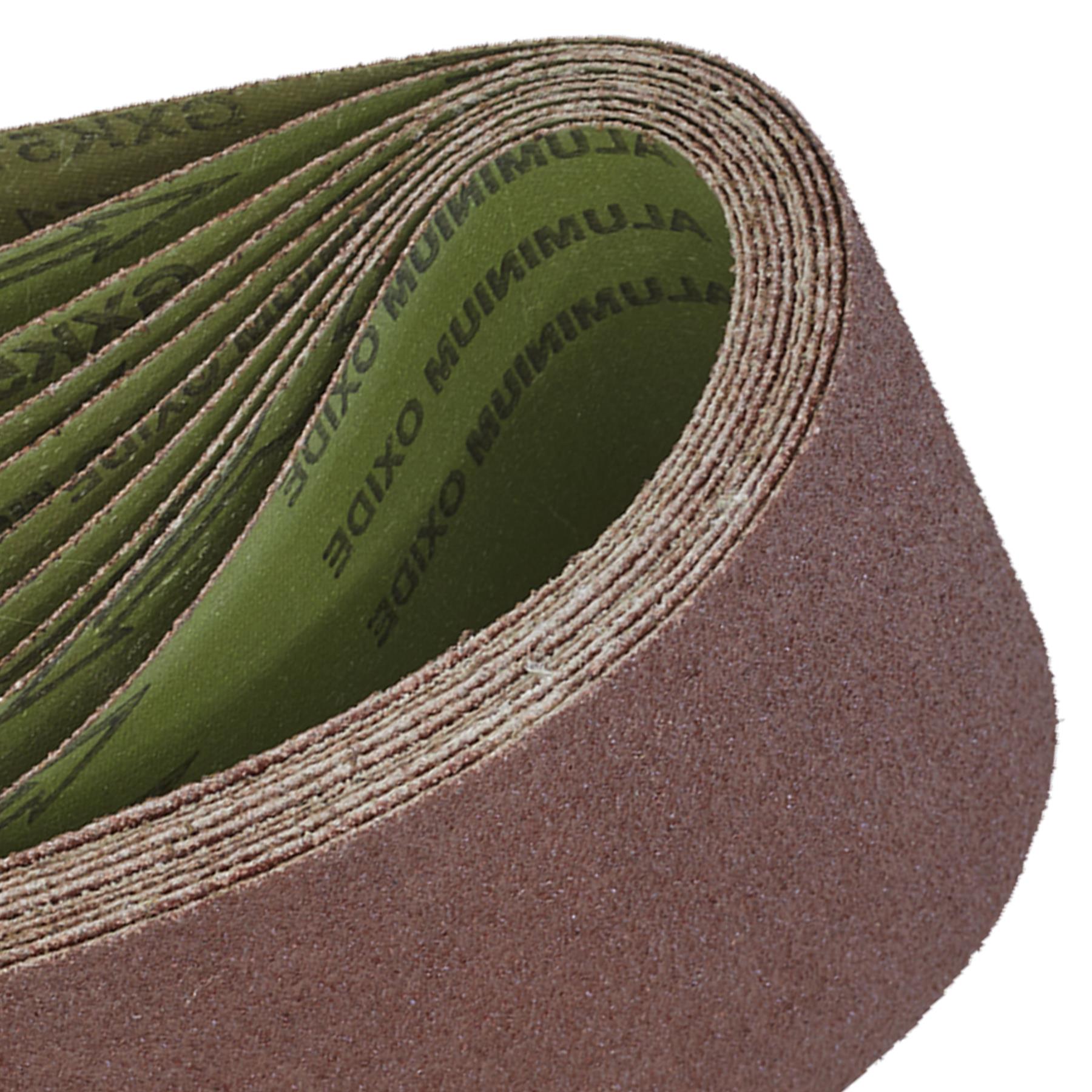 Sanding Belt 100 x 610mm 60Grit - Pack of 10.Aluminium oxide resin bonded.Sealey