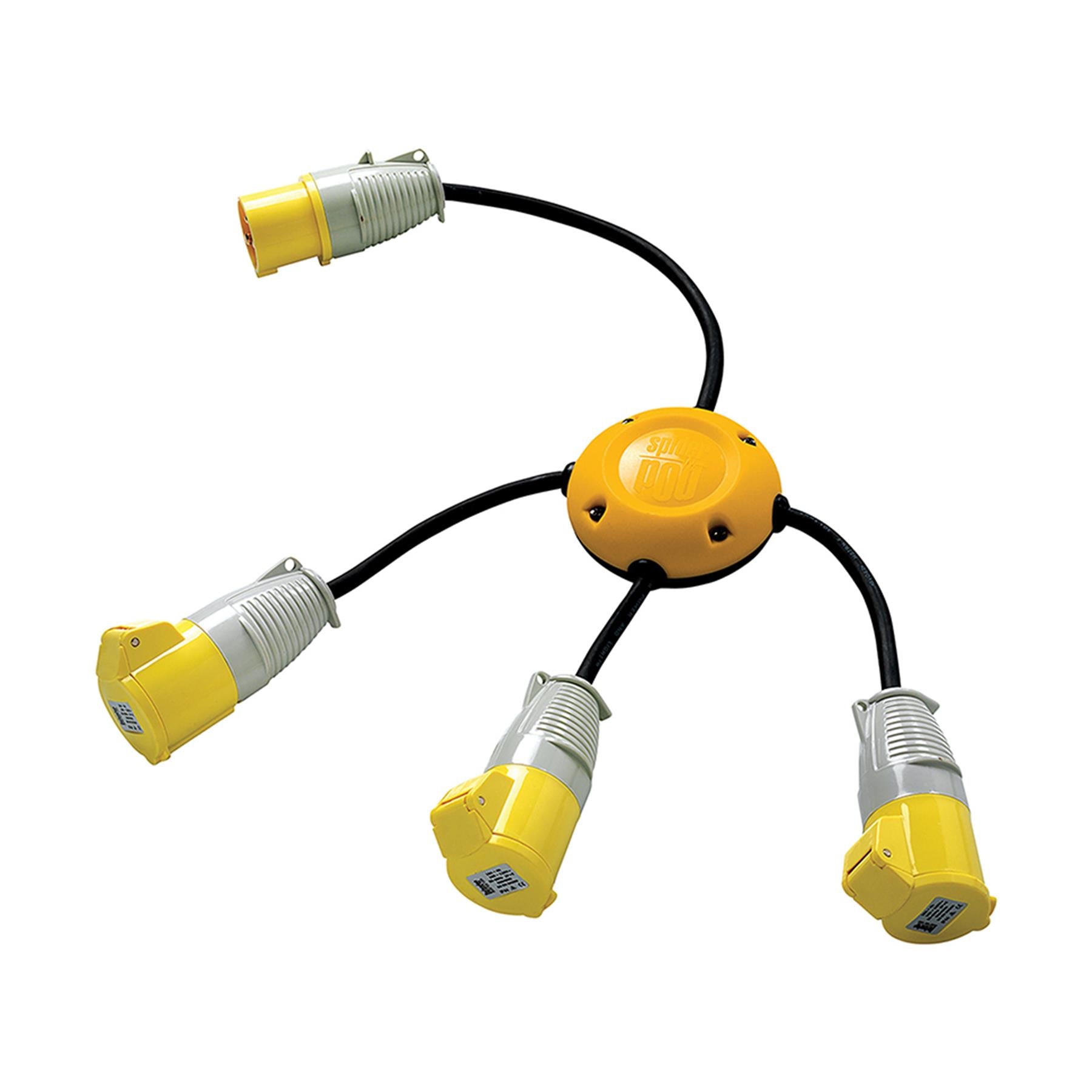 Defender Spider Pod 3 x 16A 110V 16A